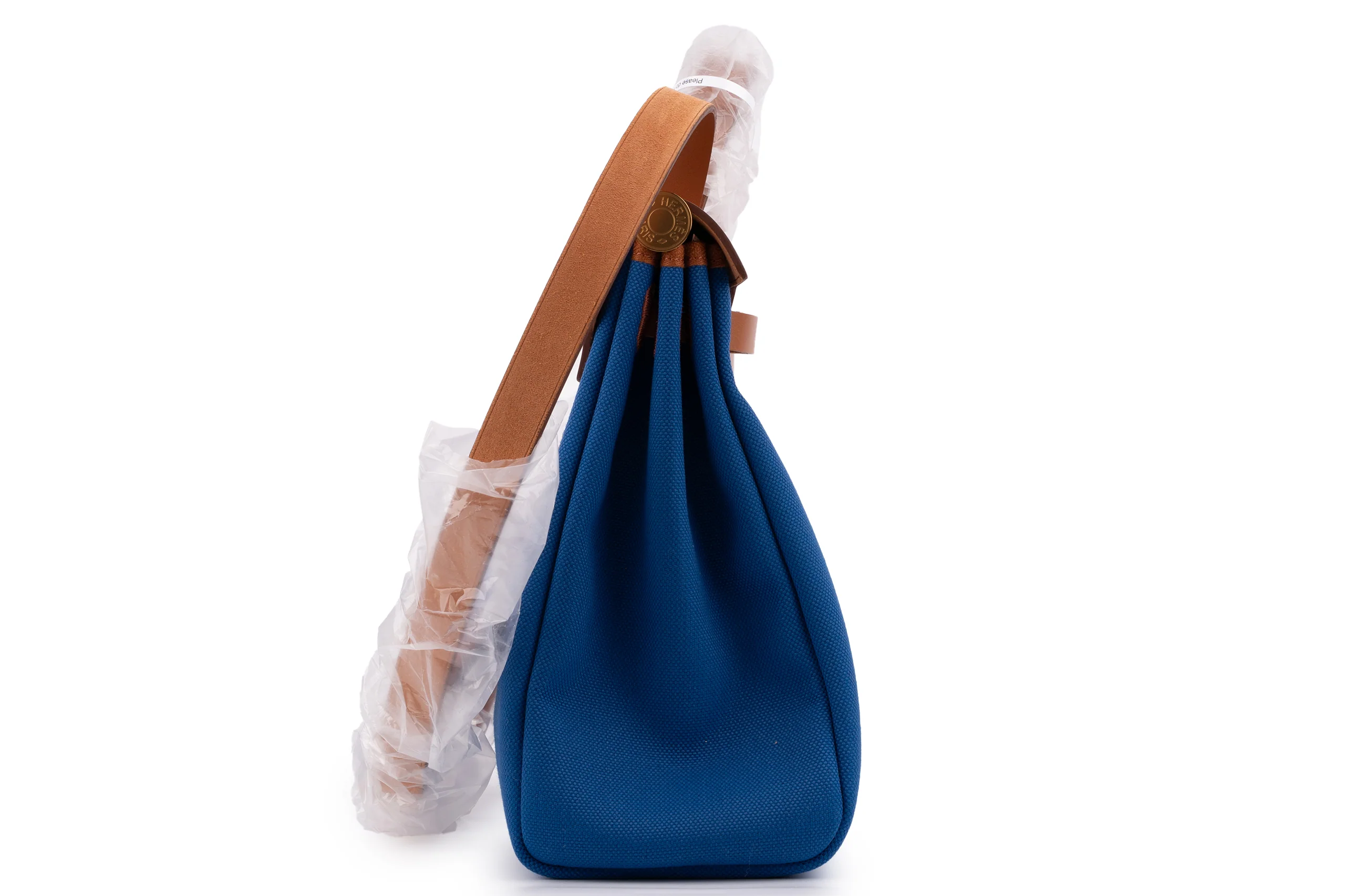 Hermès Herbag Zip 31			Bleu France	GHW - Image 5