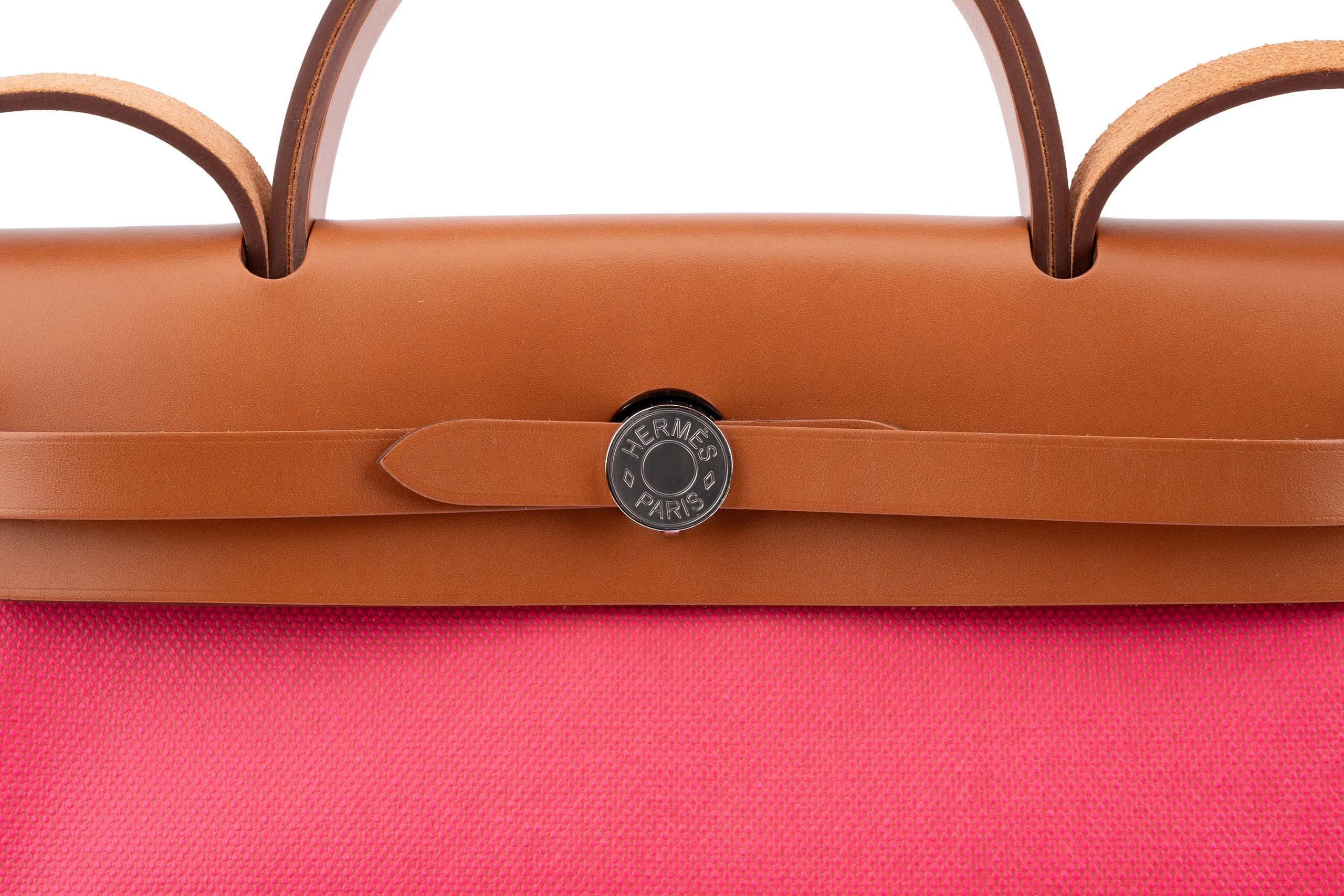 Hermès Herbag Zip 31			Rose Shocking	PHW - Image 7