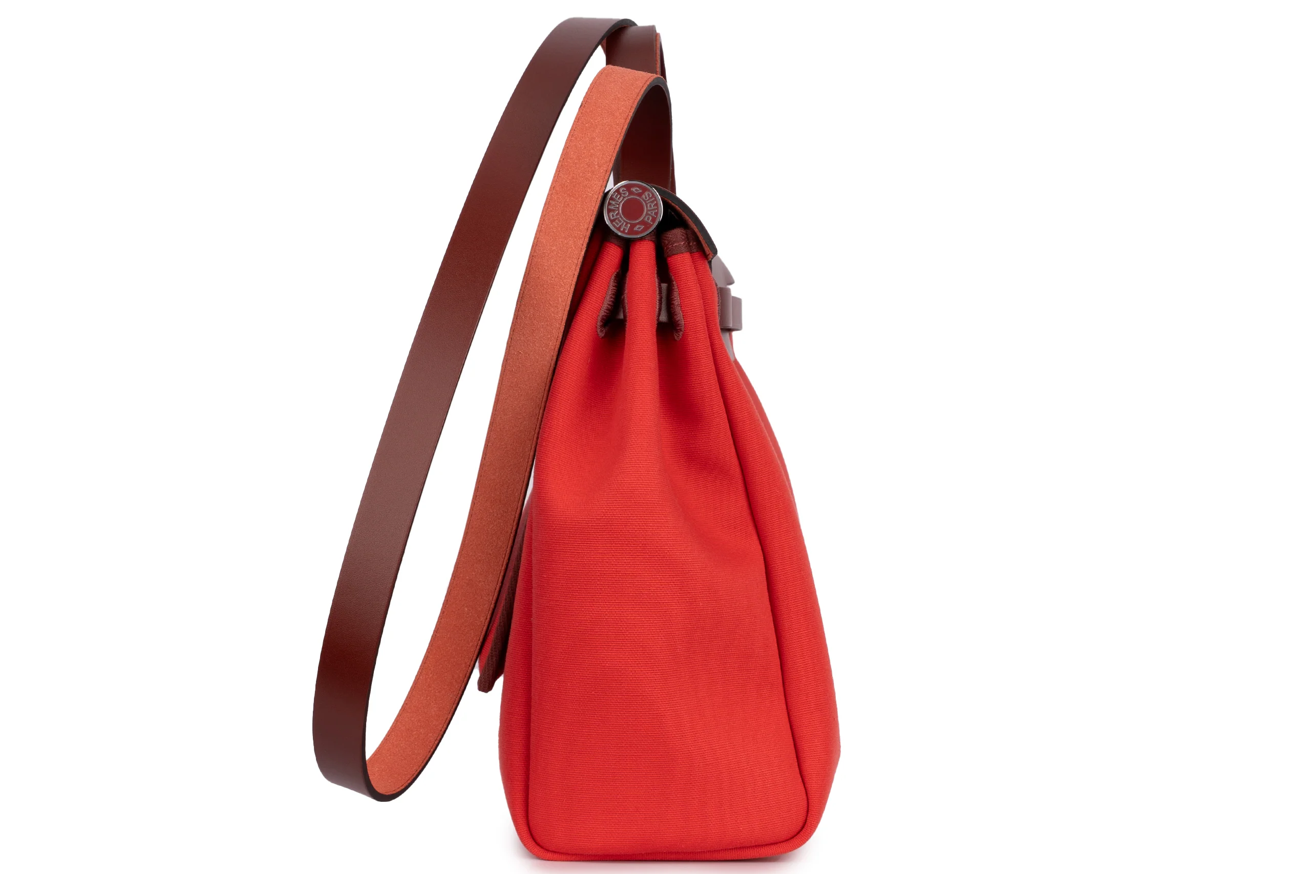 Hermès Herbag Zip 31	Rouge H		Bougainville	PHW - Image 5