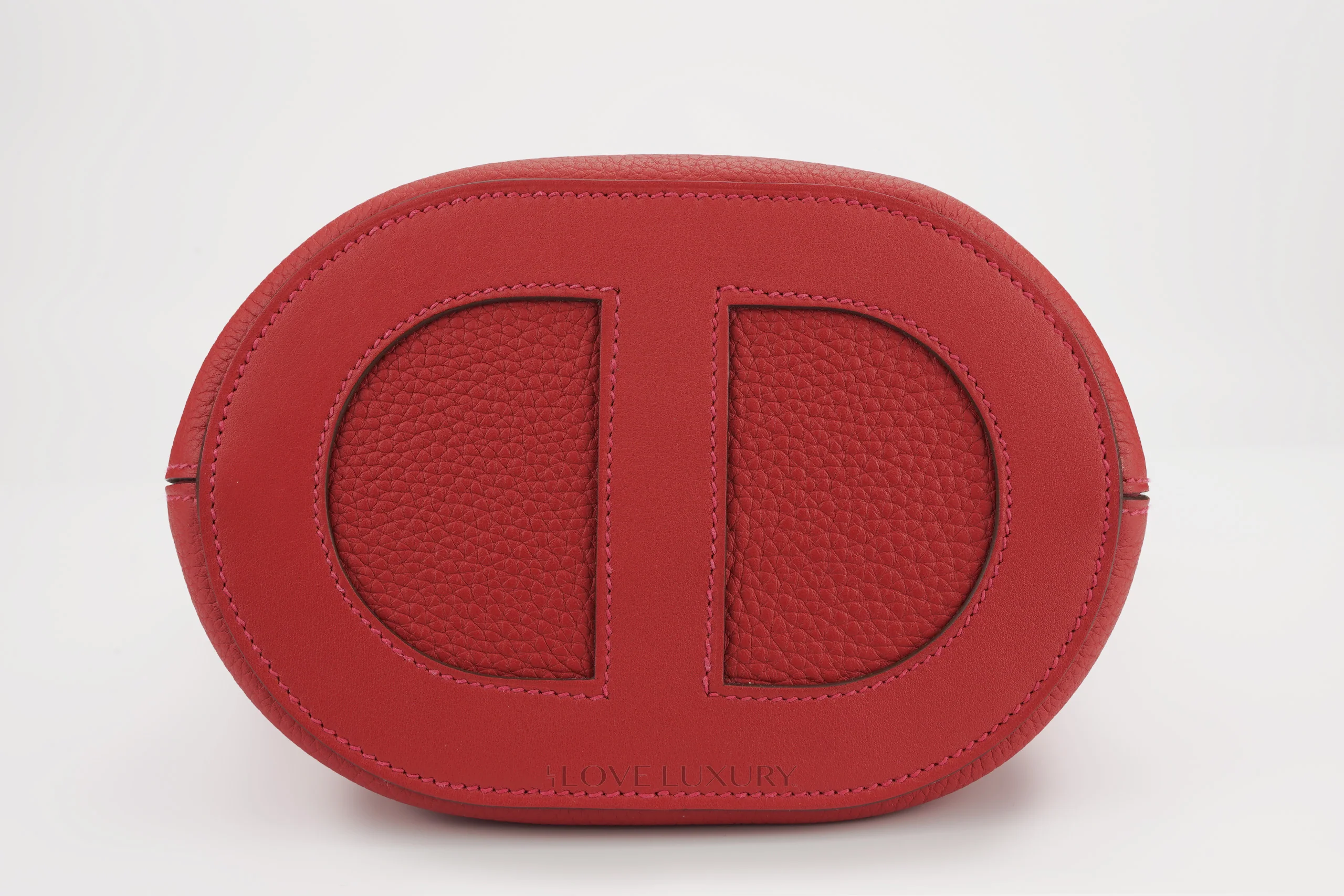 Hermès In The Loop 18 Clemence/Swift Vermillion GHW - Image 5