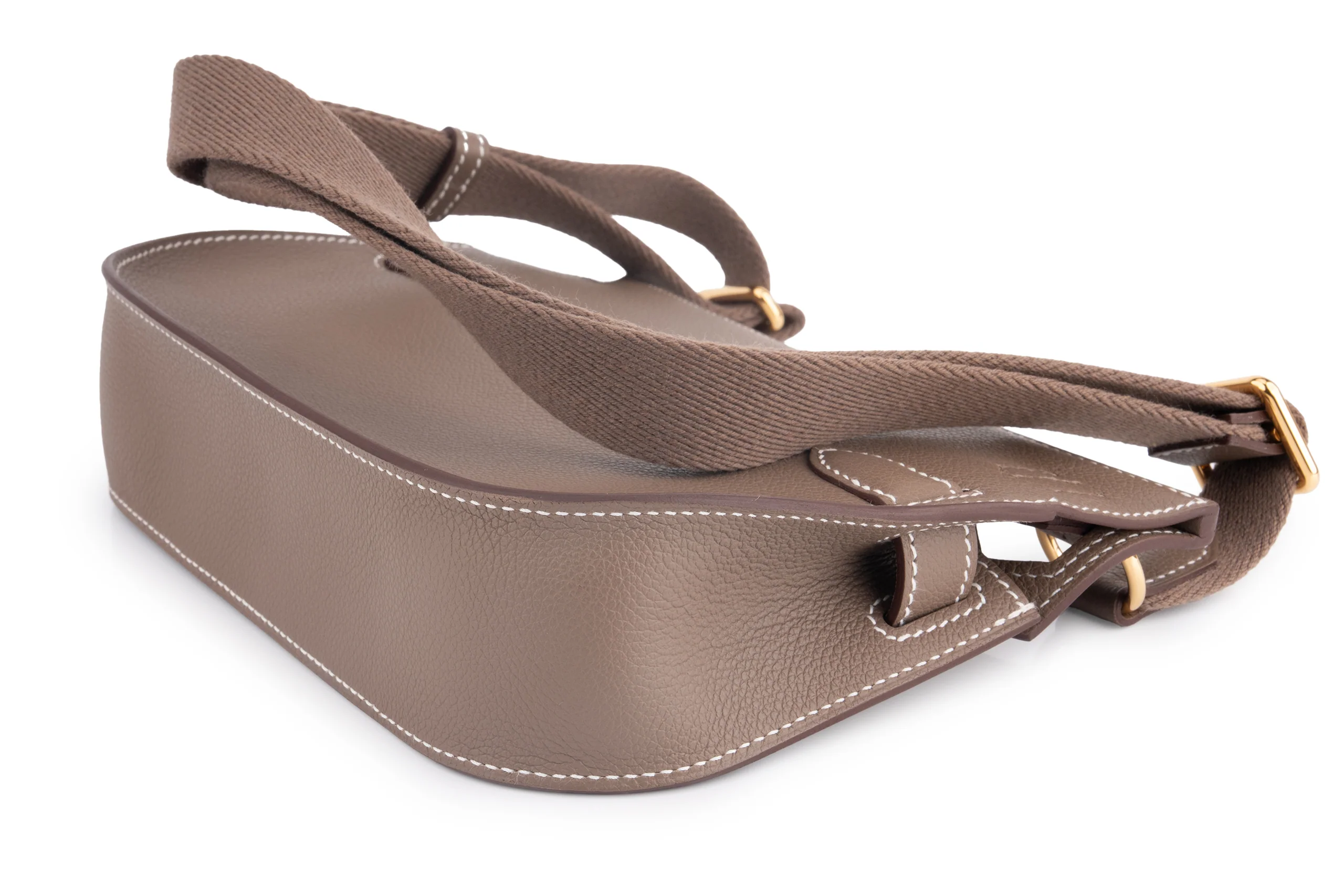 Hermès Jypsiere Mini		Evercolor	Etoupe	GHW - Image 10