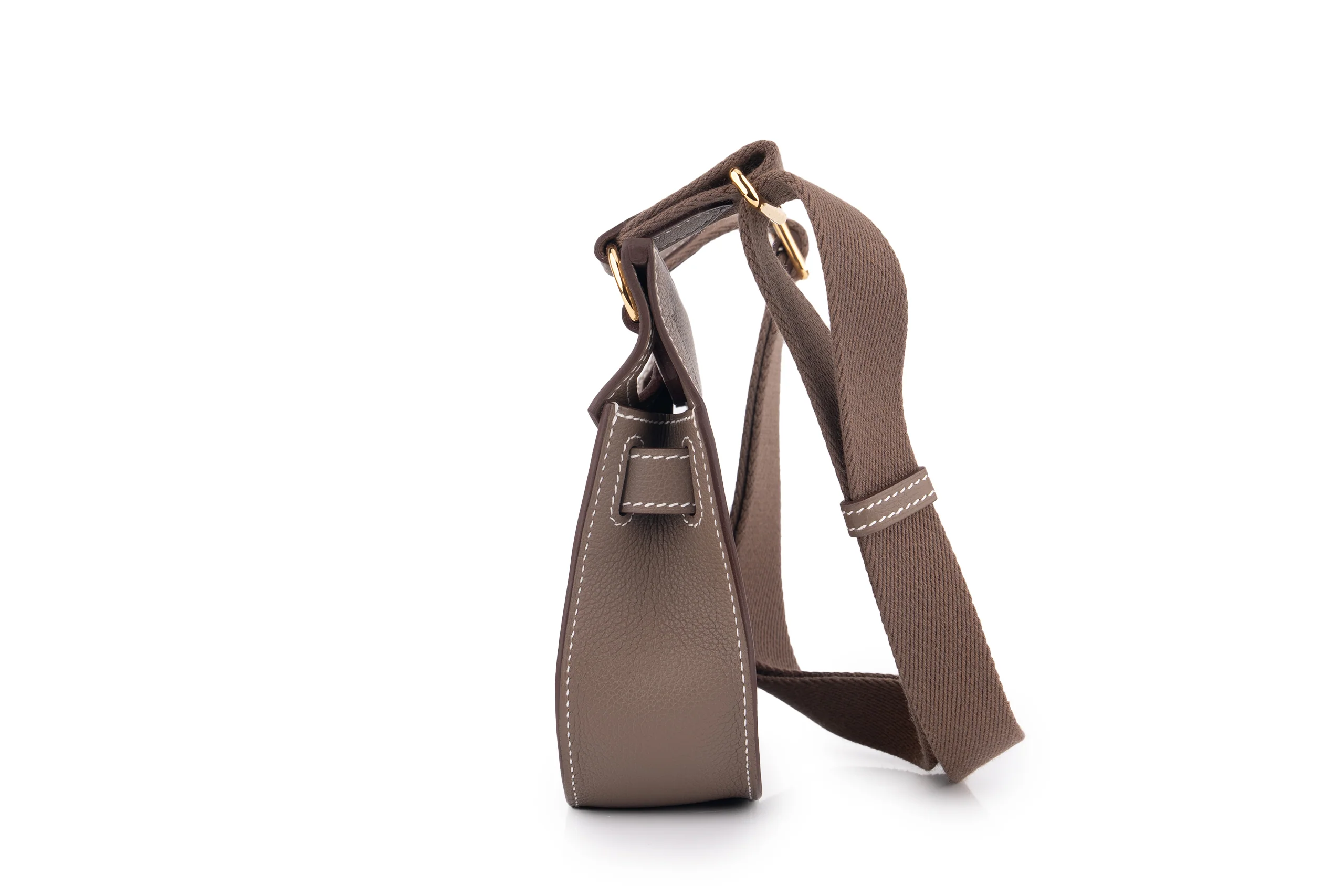 Hermès Jypsiere Mini		Evercolor	Etoupe	GHW - Image 3