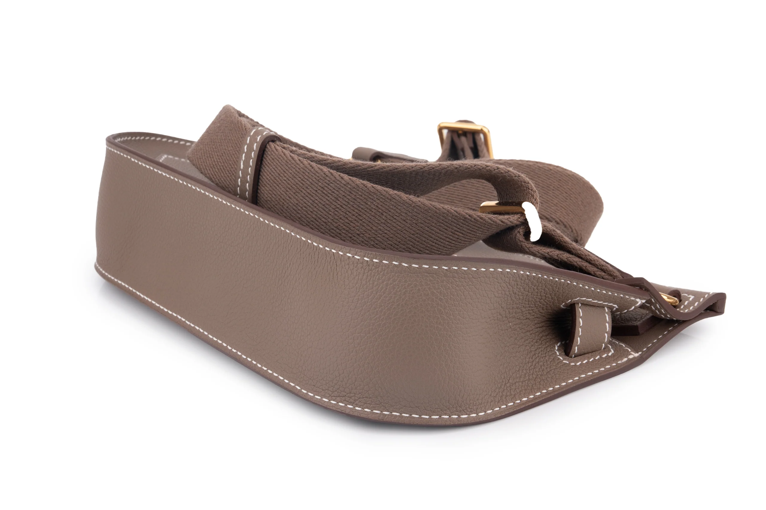 Hermès Jypsiere Mini		Evercolor	Etoupe	GHW - Image 8