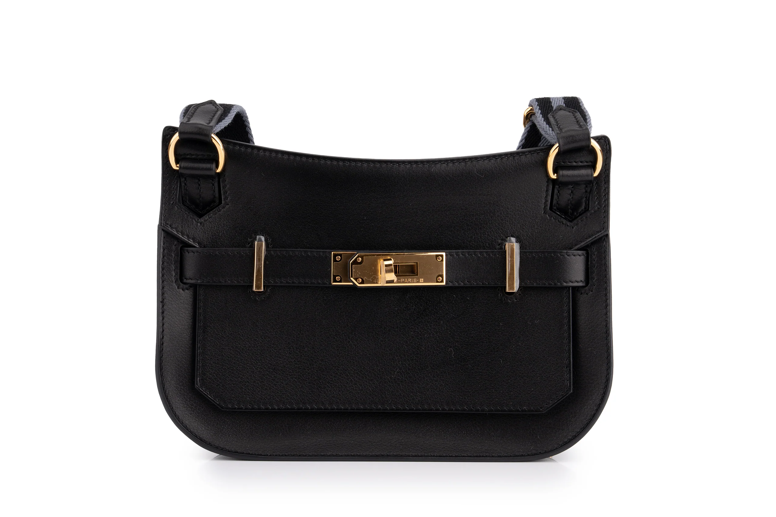 Hermès Jypsiere Mini		Evergrain	Noir	GHW
