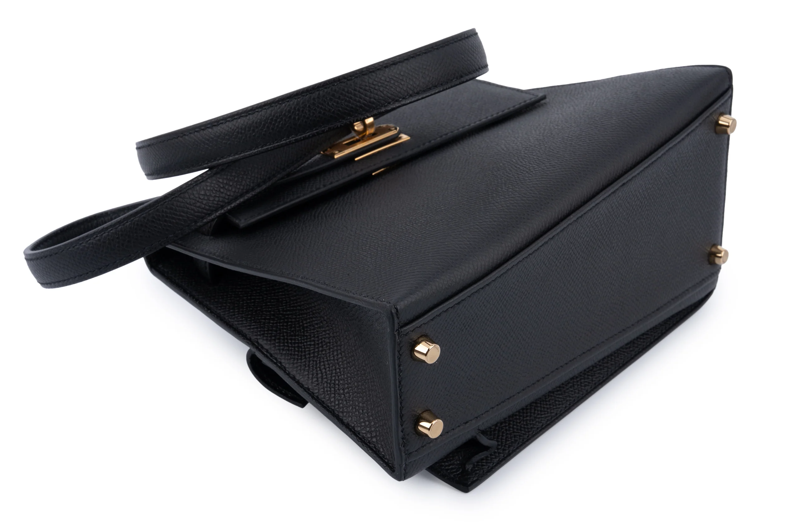 Hermès Kelly 20 Disordre		Epsom	Noir	GHW - Image 12