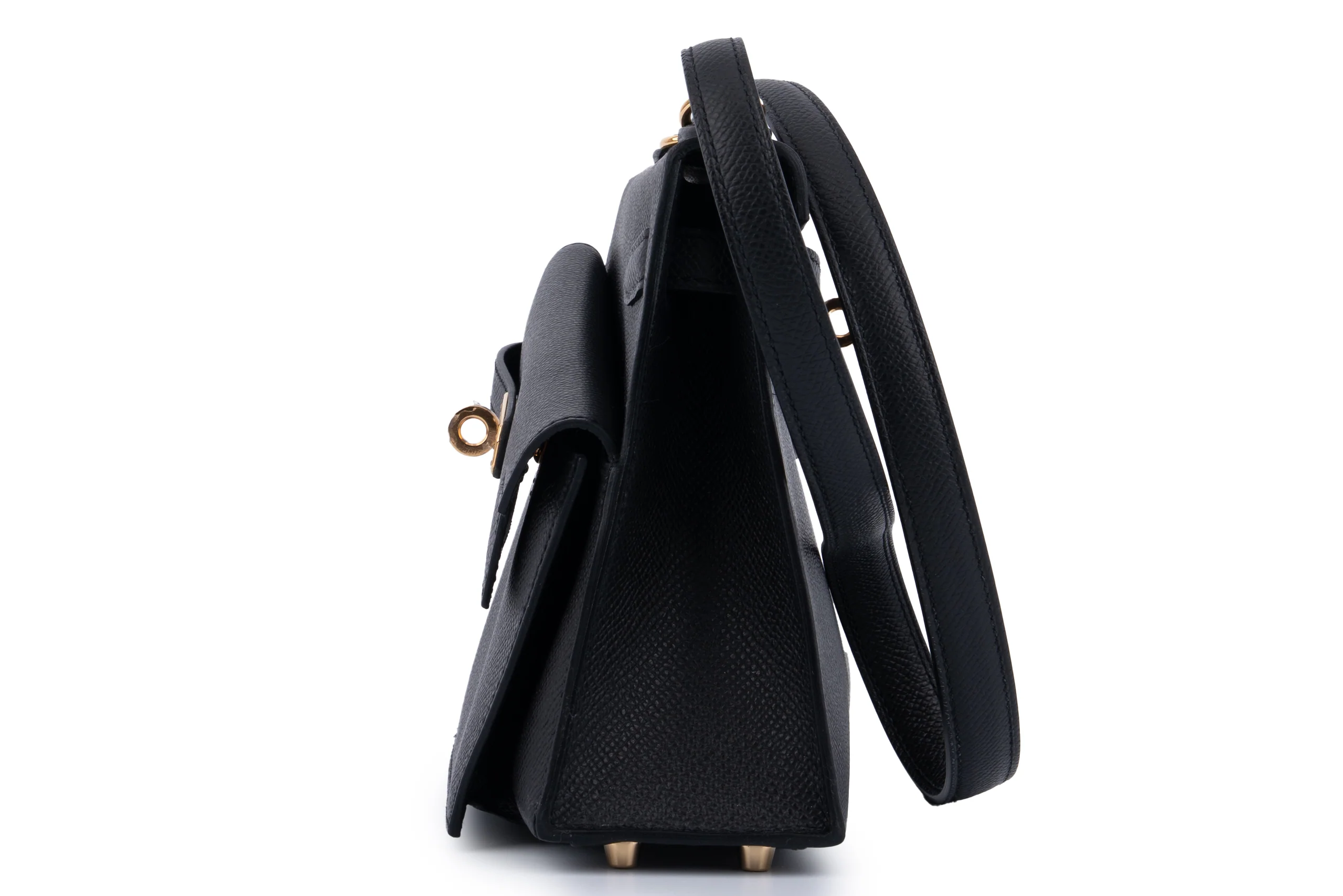 Hermès Kelly 20 Disordre		Epsom	Noir	GHW - Image 3
