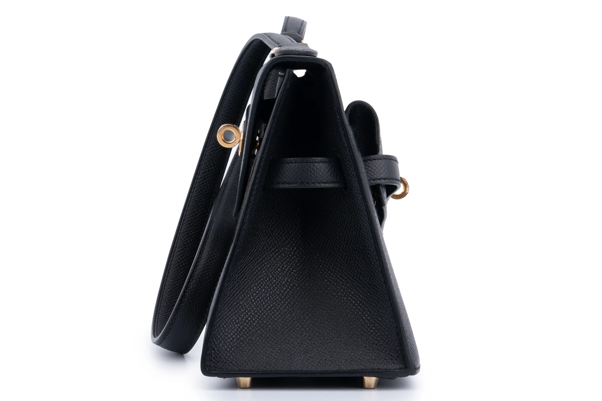 Hermès Kelly 20 Disordre		Epsom	Noir	GHW - Image 5