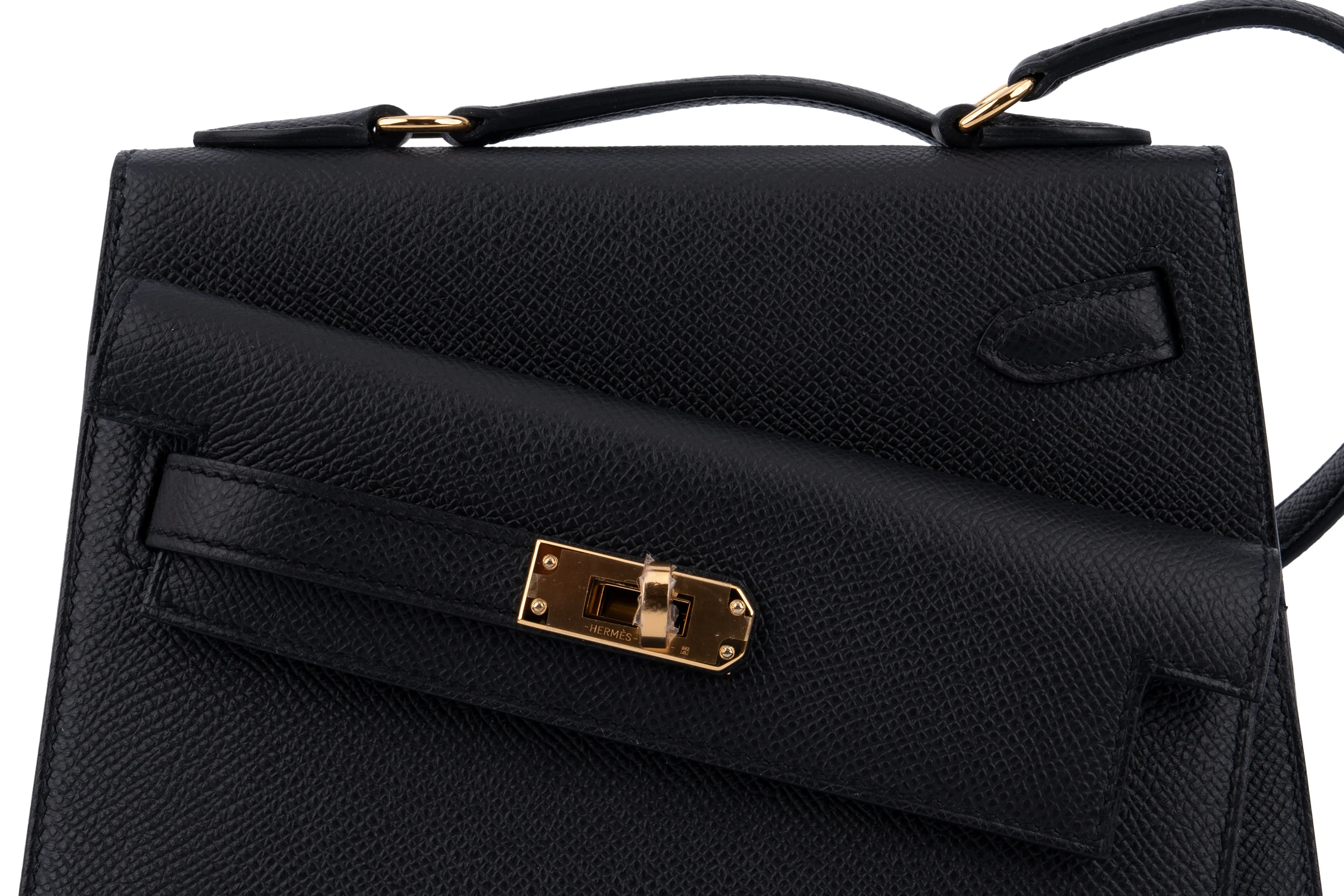 Hermès Kelly 20 Disordre		Epsom	Noir	GHW - Image 7