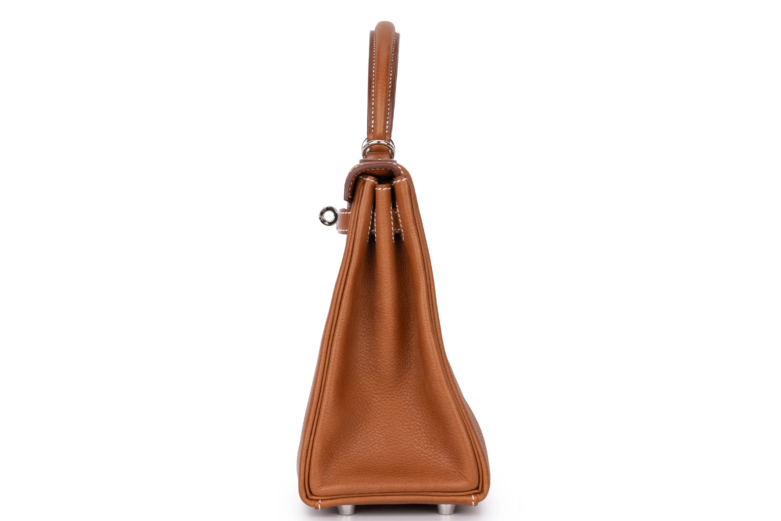 Hermès Kelly 25		Barenia	Gold	PHW - Image 3