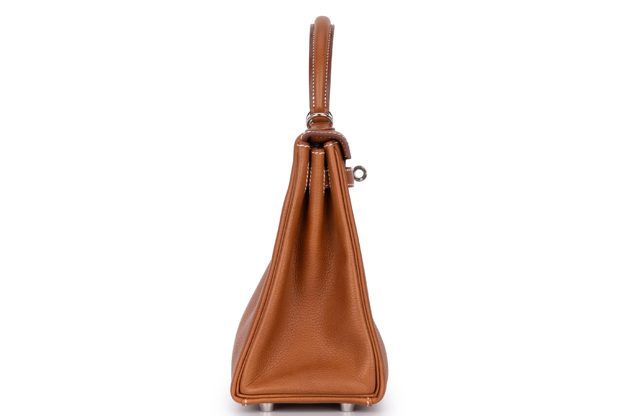 Hermès Kelly 25		Barenia	Gold	PHW - Image 5