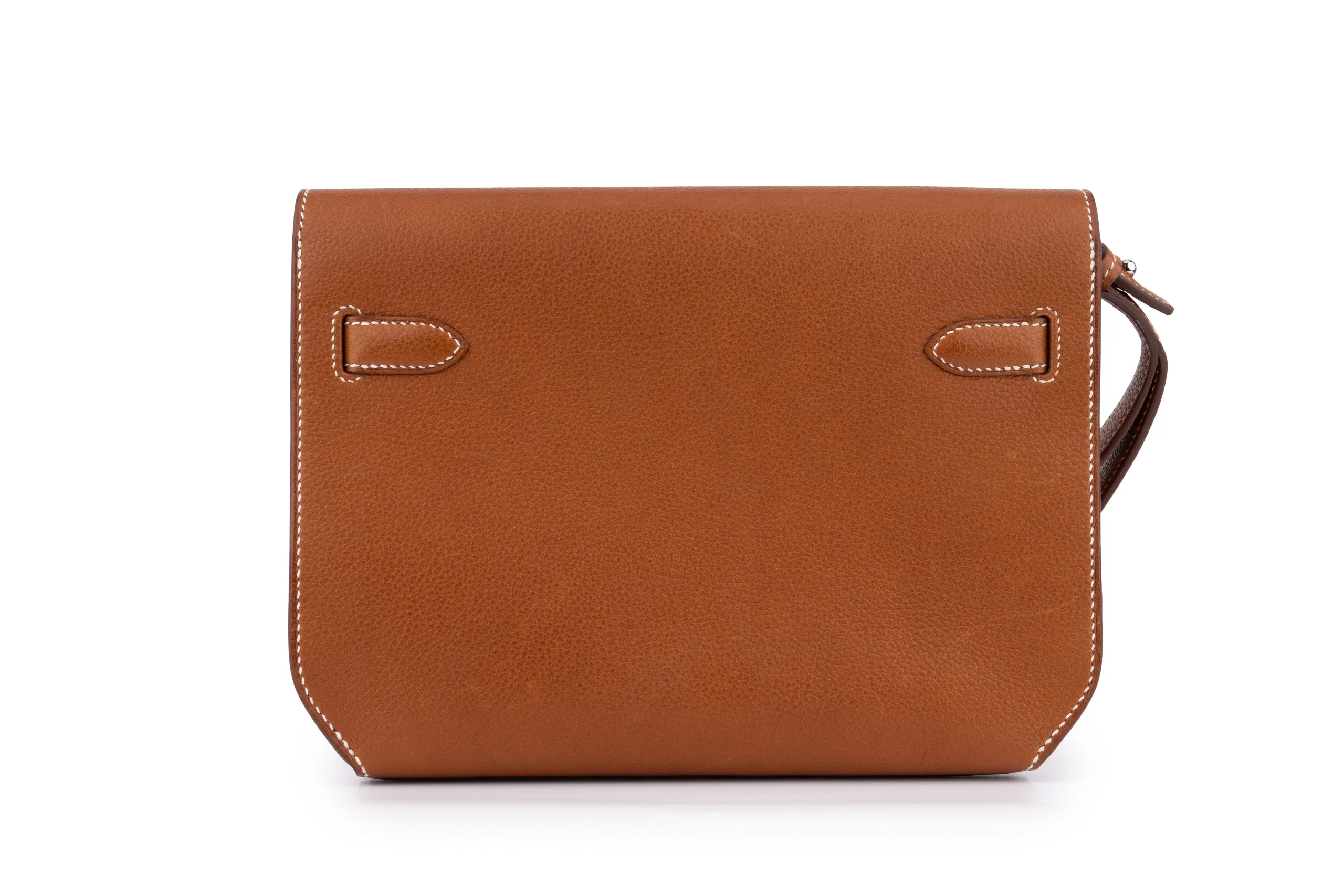 Hermès Kelly 25 Depeches		Barenia	Gold	PHW - Image 3