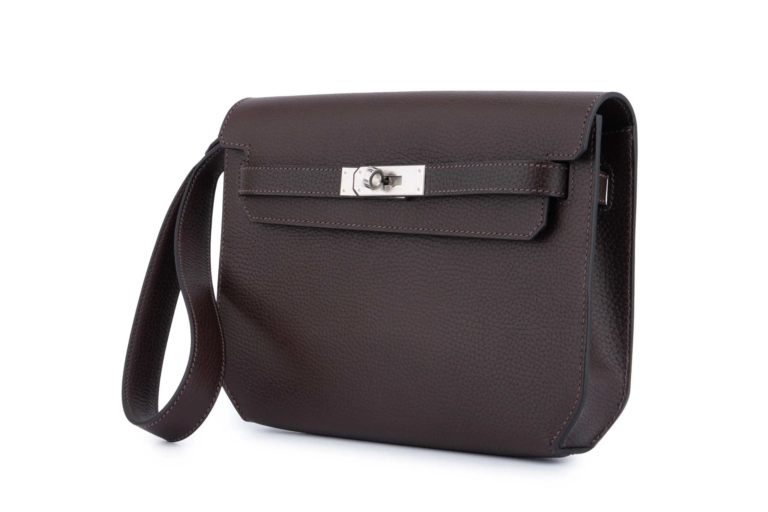 Hermès  Kelly 25 Depeches Galop Ebene PHW - Image 2