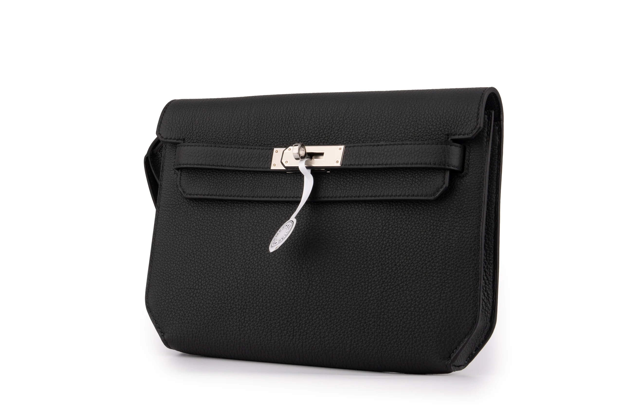 Hermès Kelly 25 Depeches		Togo	Bleu Ocean	PHW - Image 2