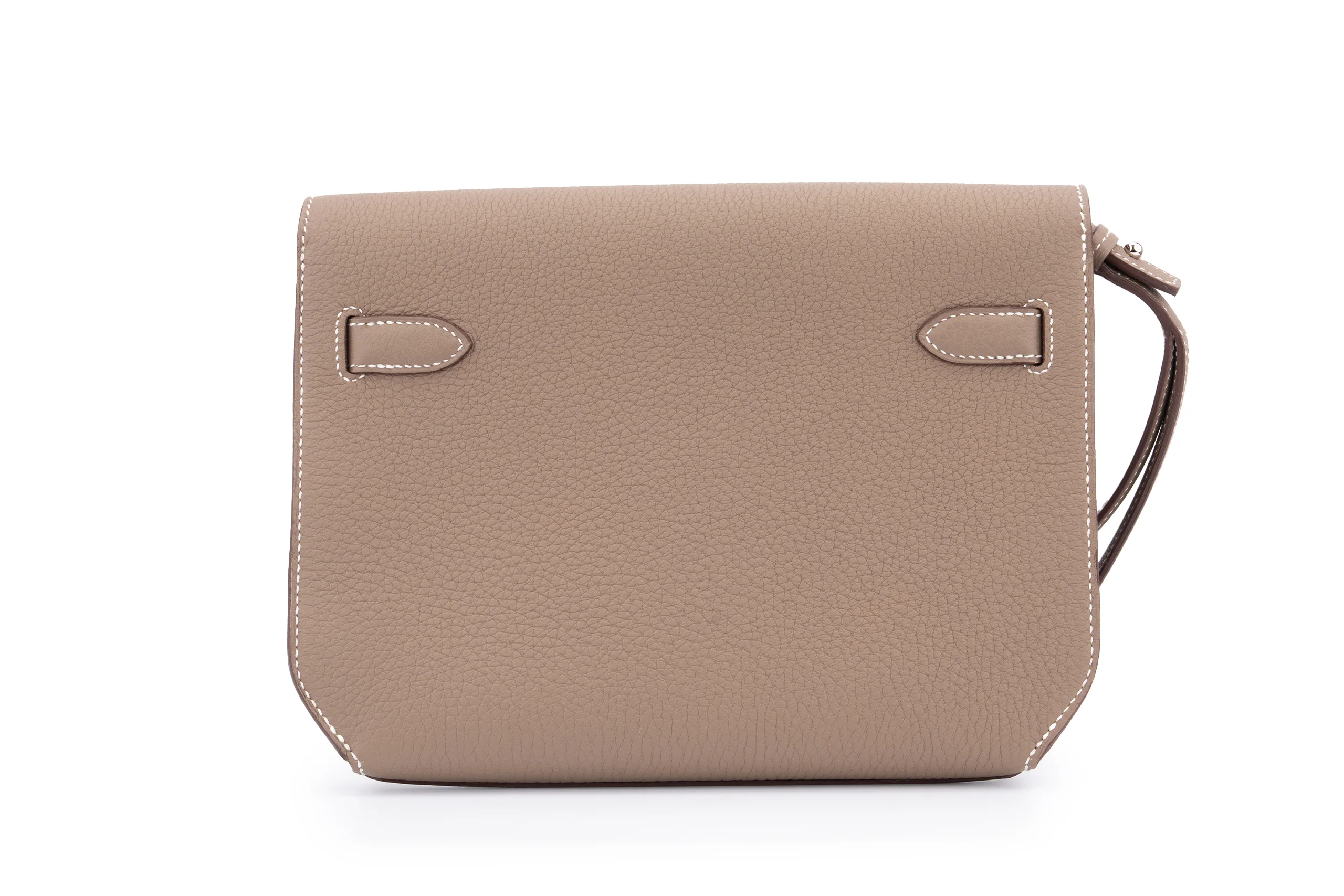Hermès Kelly 25 Depeches		Togo	Etoupe	PHW - Image 3