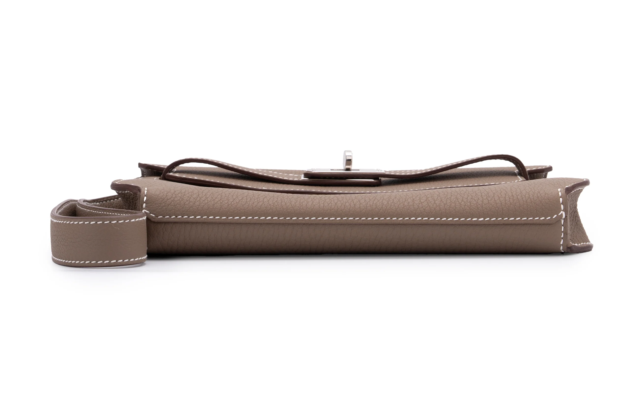 Hermès Kelly 25 Depeches		Togo	Etoupe	PHW - Image 5