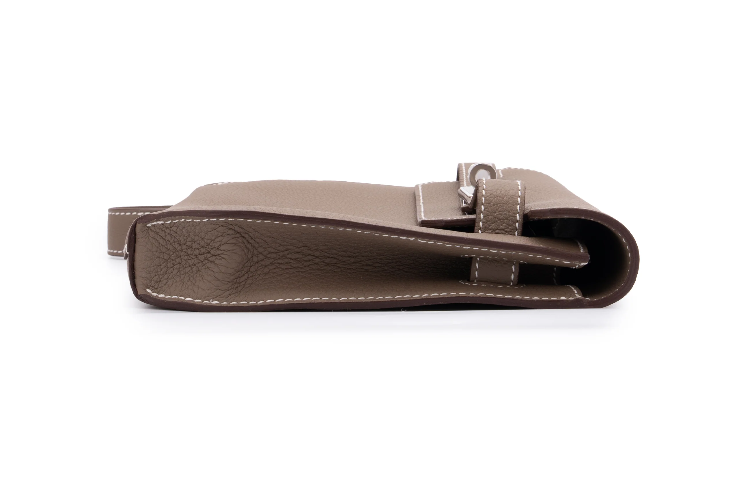 Hermès Kelly 25 Depeches		Togo	Etoupe	PHW - Image 6