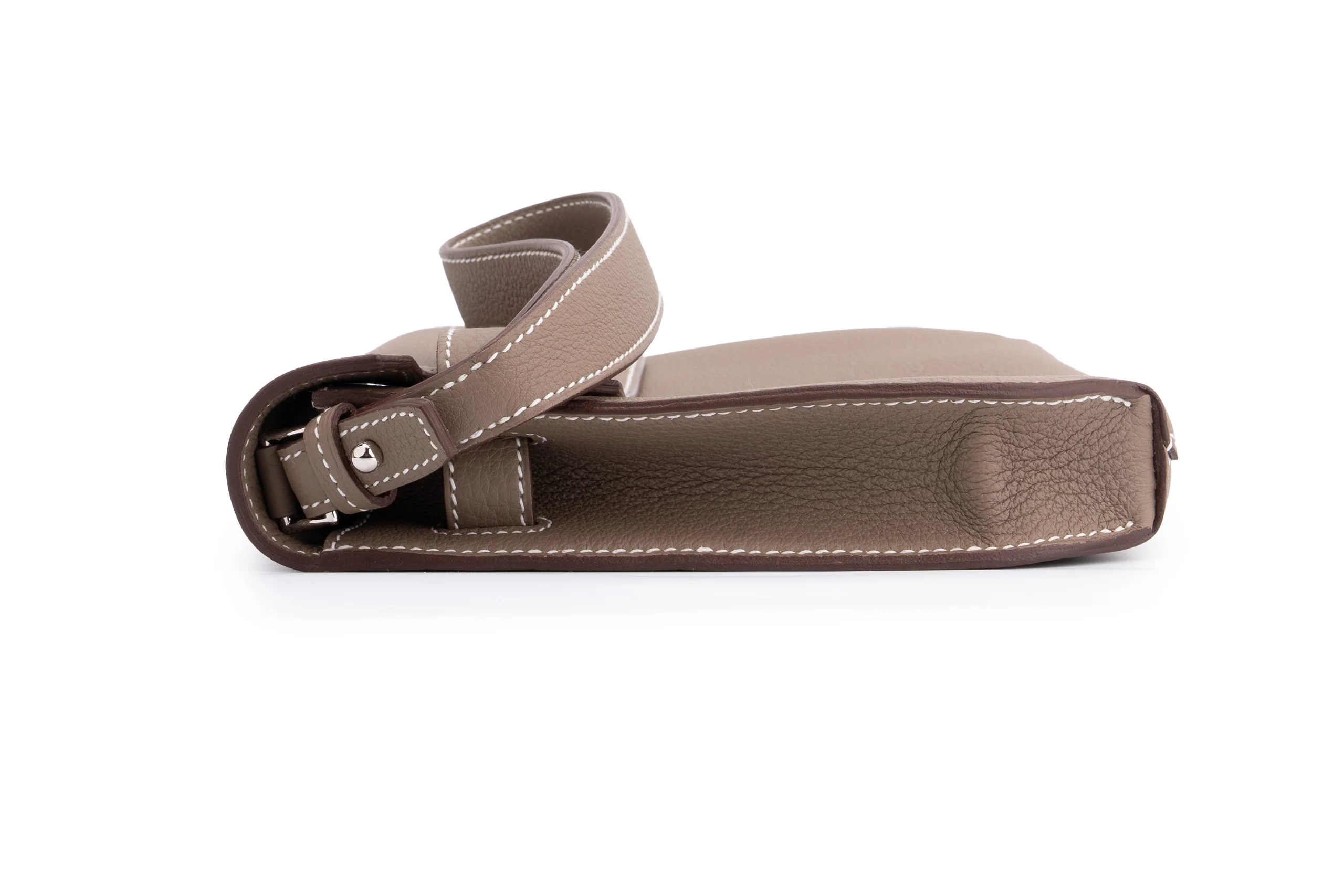 Hermès Kelly 25 Depeches		Togo	Etoupe	PHW - Image 7