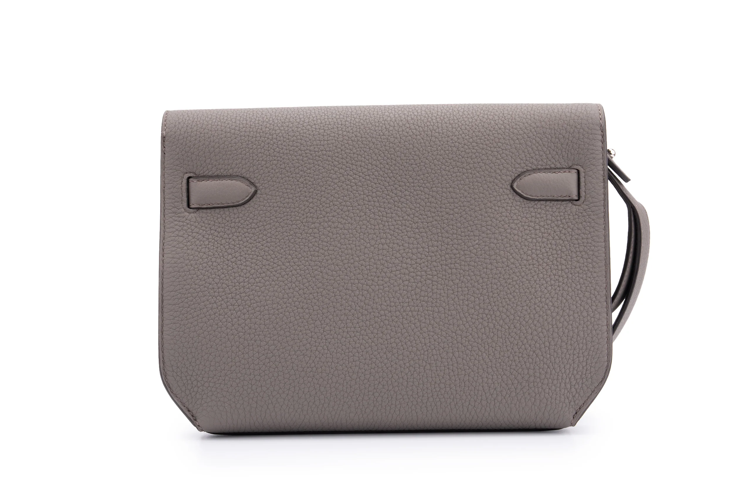 Hermès Kelly 25 Depeches		Togo	Gris Etain	PHW - Image 3
