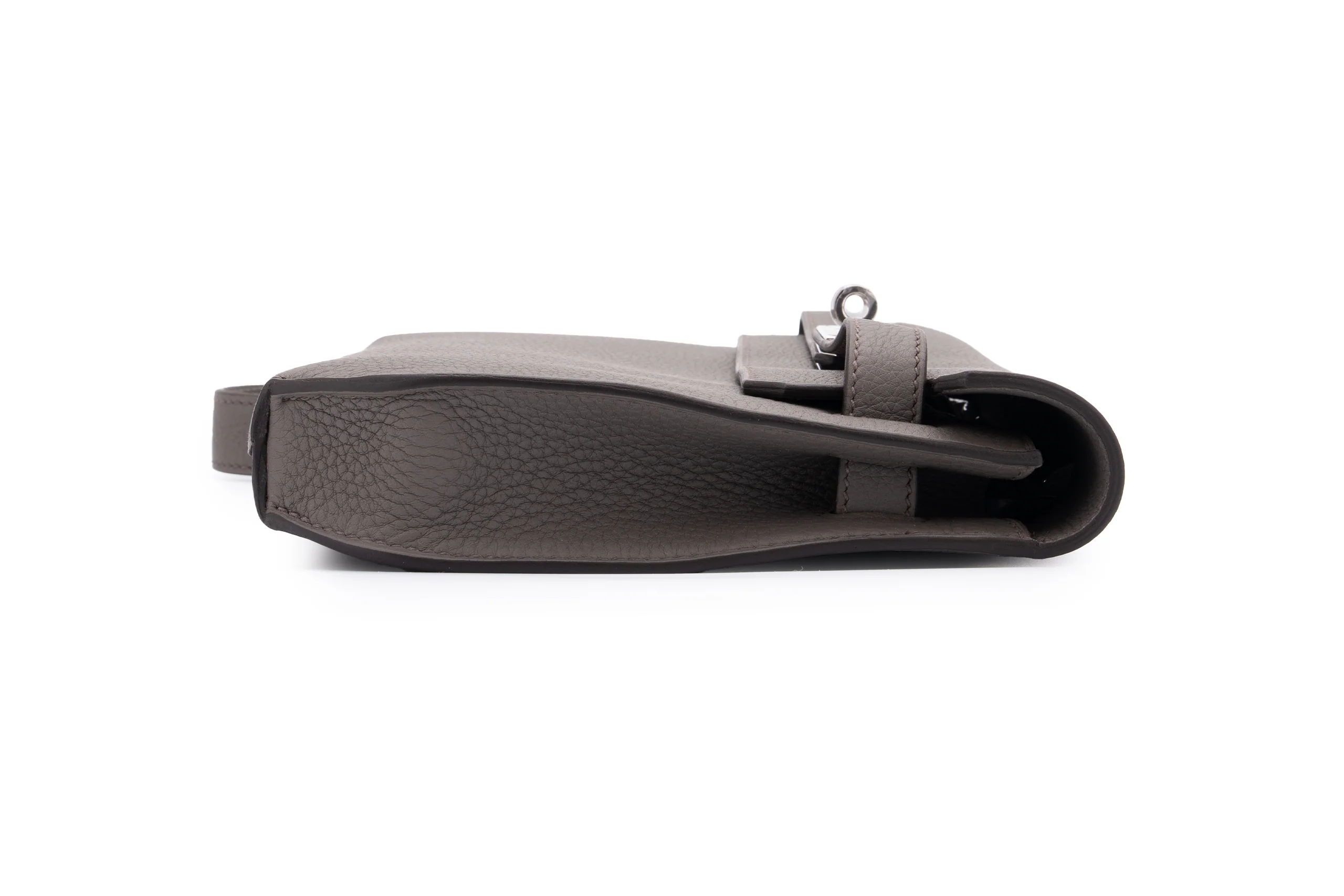 Hermès Kelly 25 Depeches		Togo	Gris Etain	PHW - Image 6
