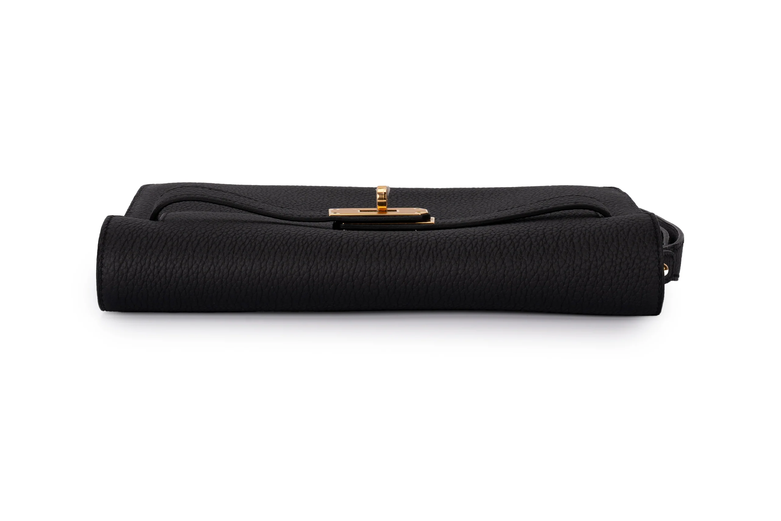 Hermès		Kelly 25 Depeches		Togo	Noir	GHW - Image 6