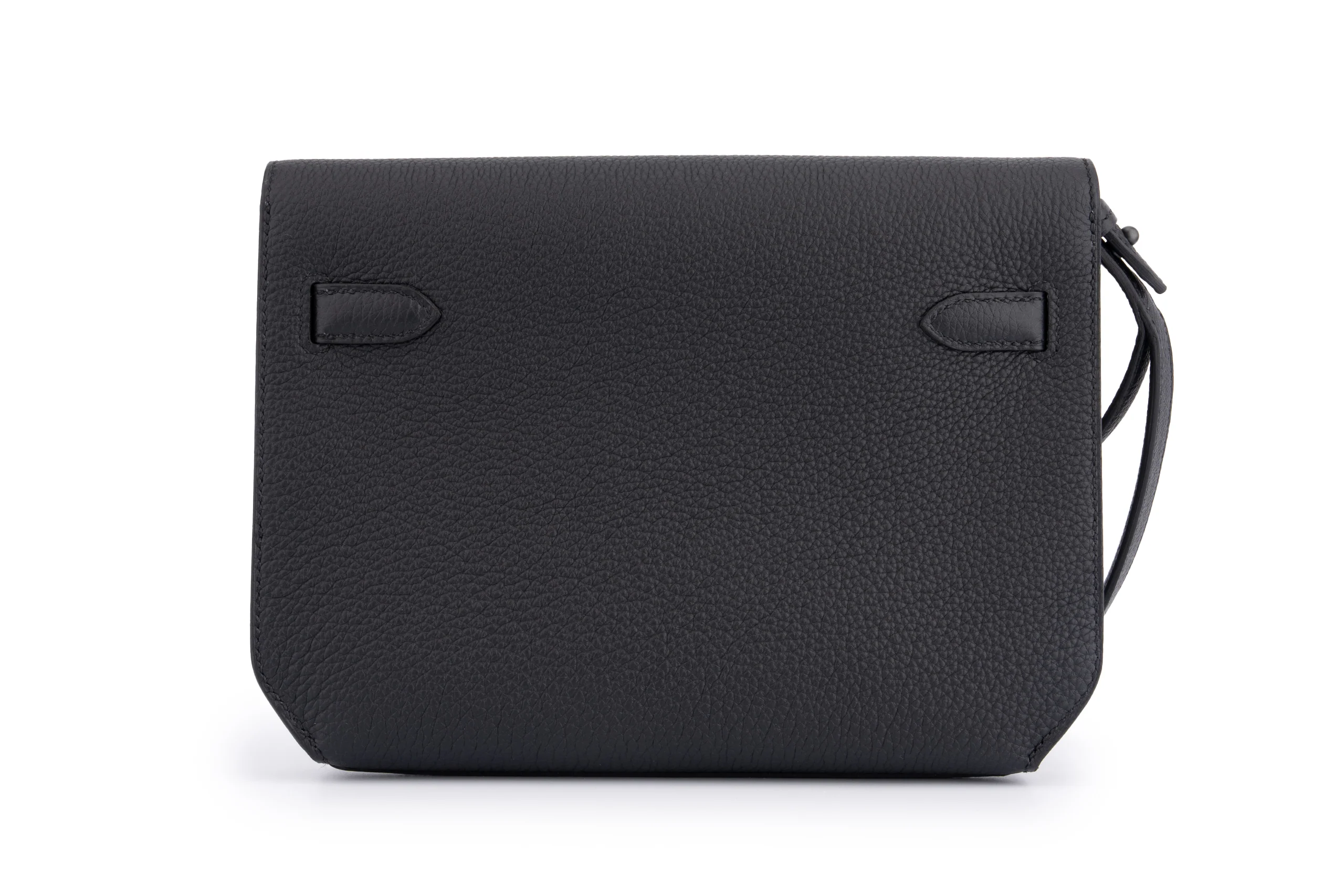 Hermès Kelly 25 Depeches	Togo Noir	Monochrome - Image 3