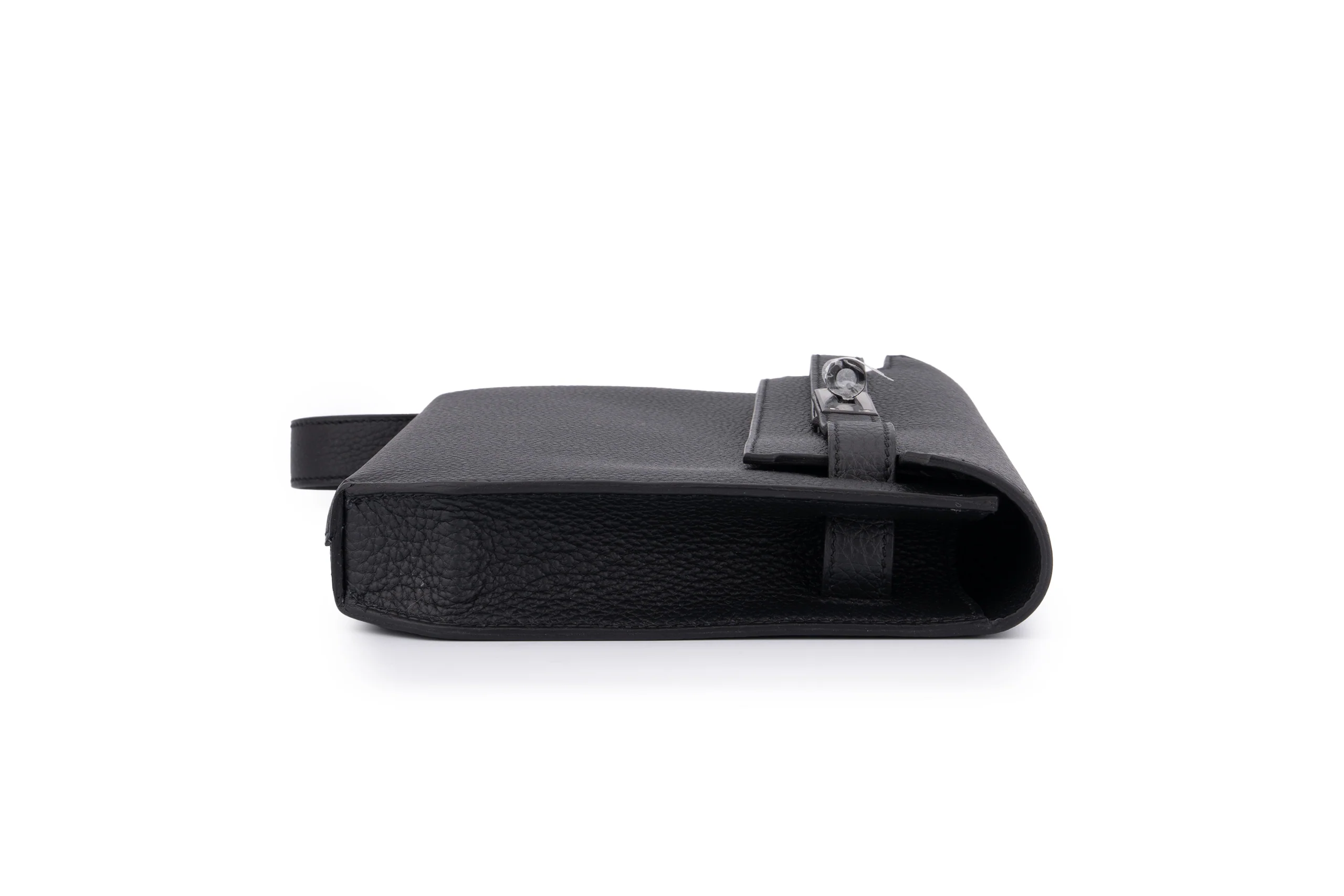 Hermès Kelly 25 Depeches	Togo Noir	Monochrome - Image 6