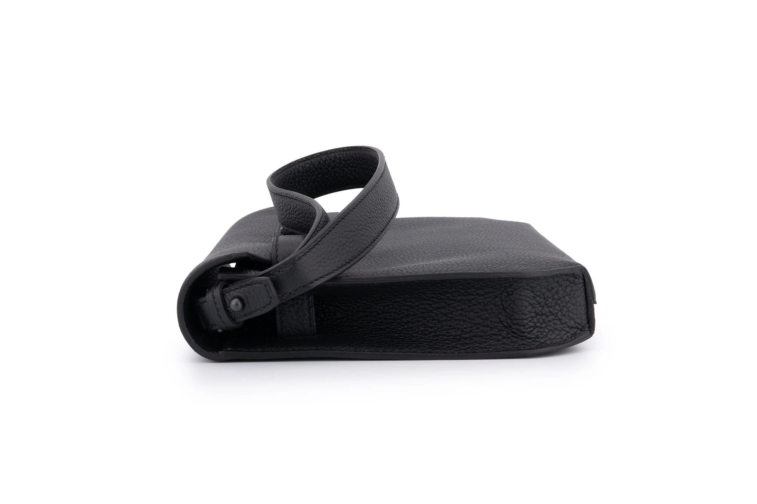 Hermès Kelly 25 Depeches	Togo Noir	Monochrome - Image 7
