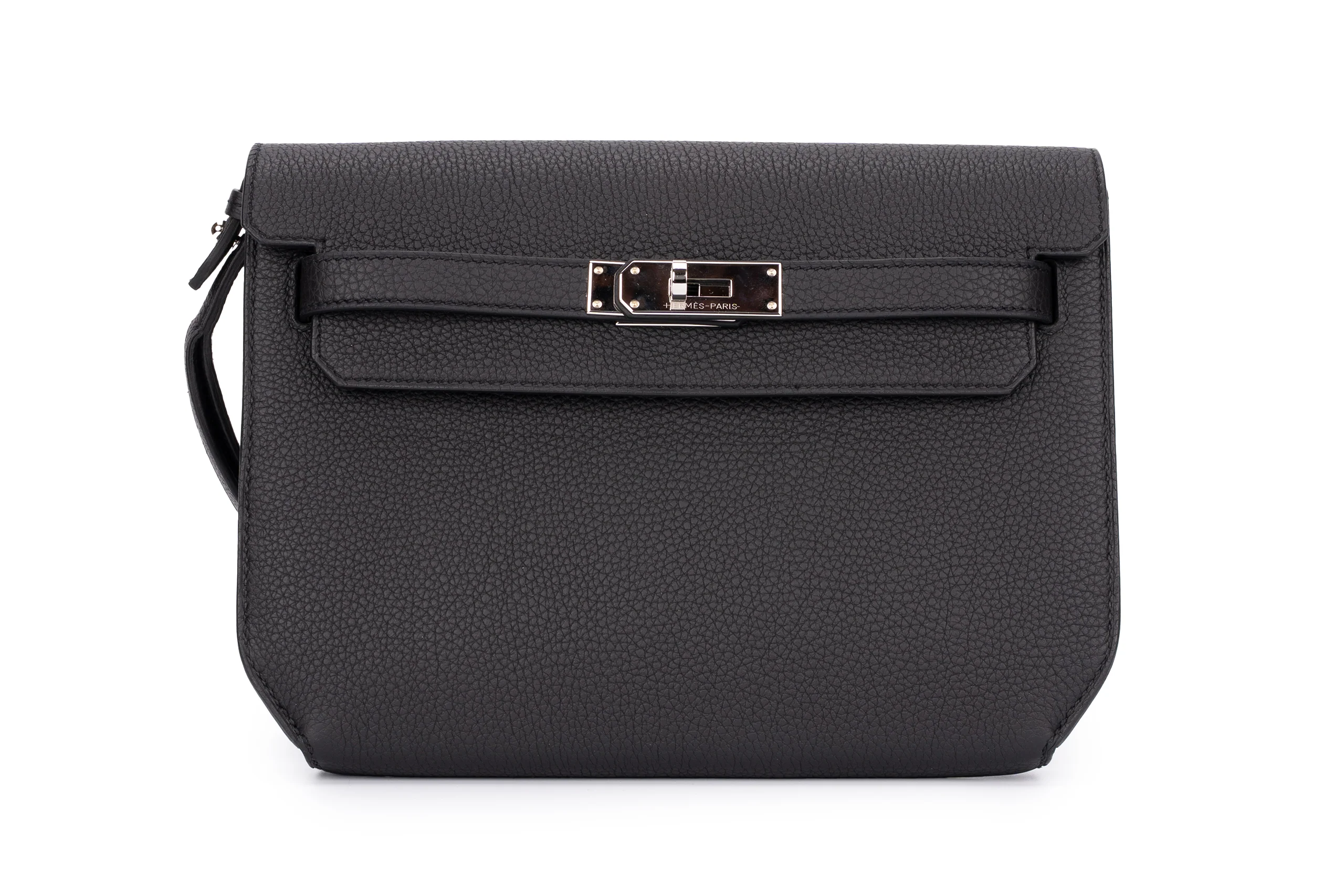 Hermès	Kelly 25 Depeches		Togo	Noir	PHW