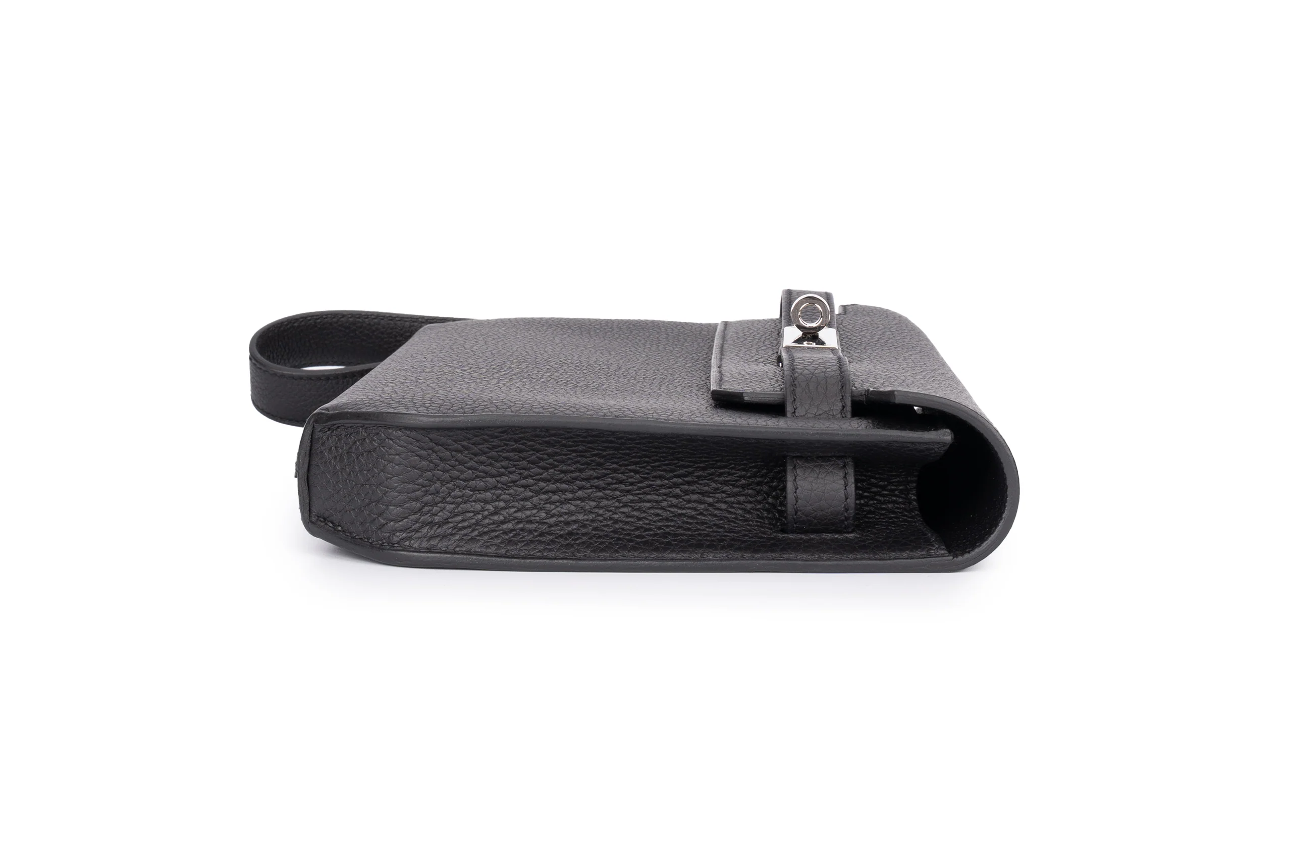 Hermès	Kelly 25 Depeches		Togo	Noir	PHW - Image 7