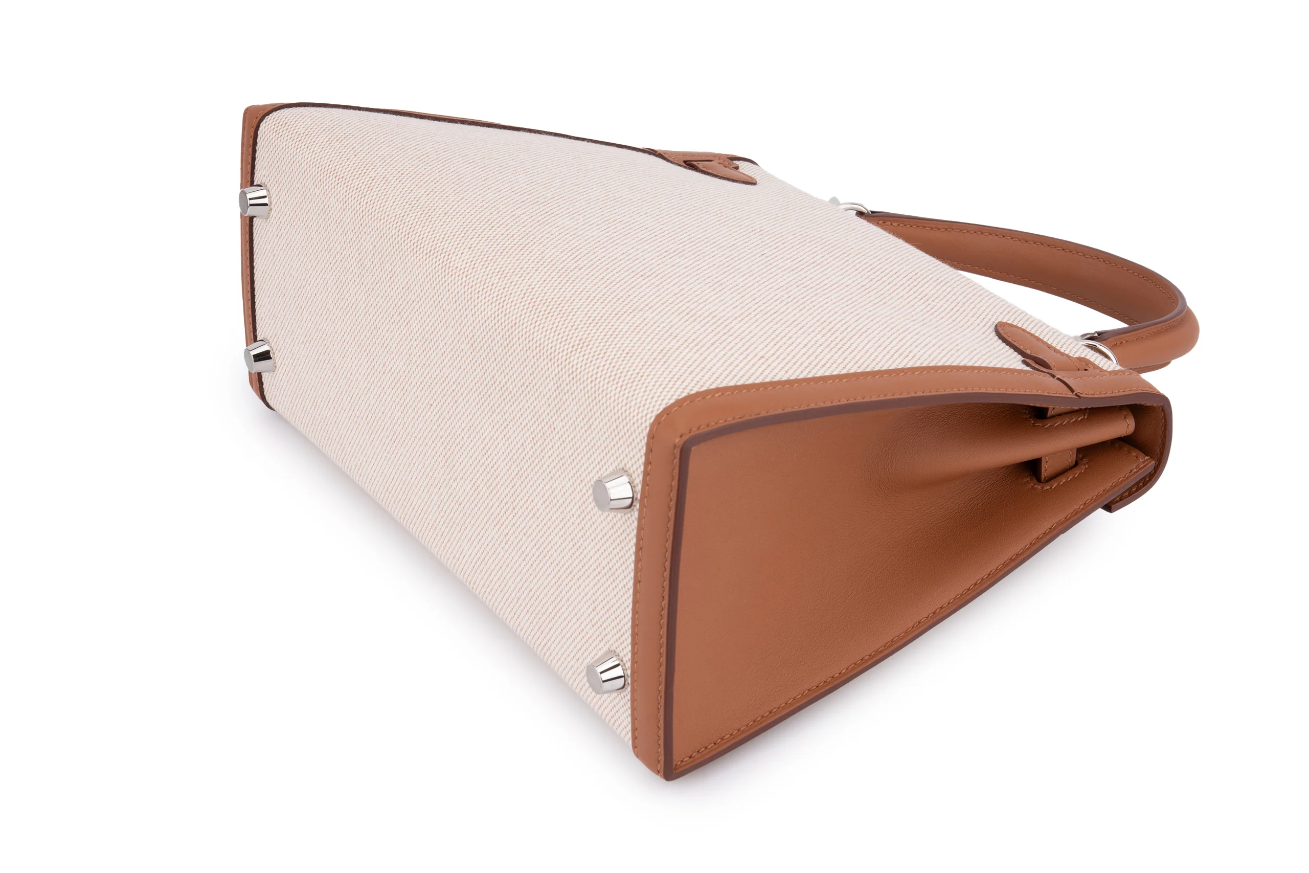 Hermès Kelly 25 Ecru  Beige/Gold PHW - Image 10