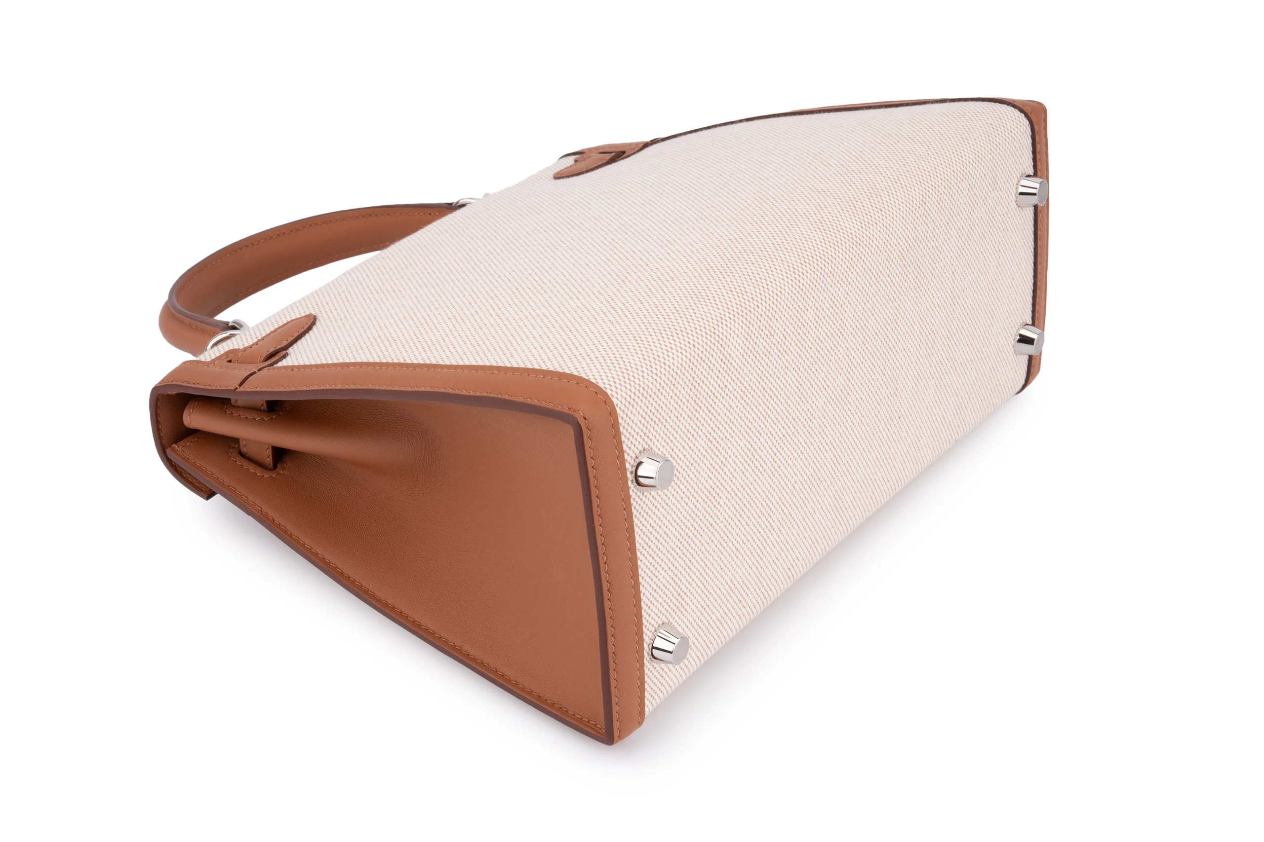 Hermès Kelly 25 Ecru  Beige/Gold PHW - Image 11