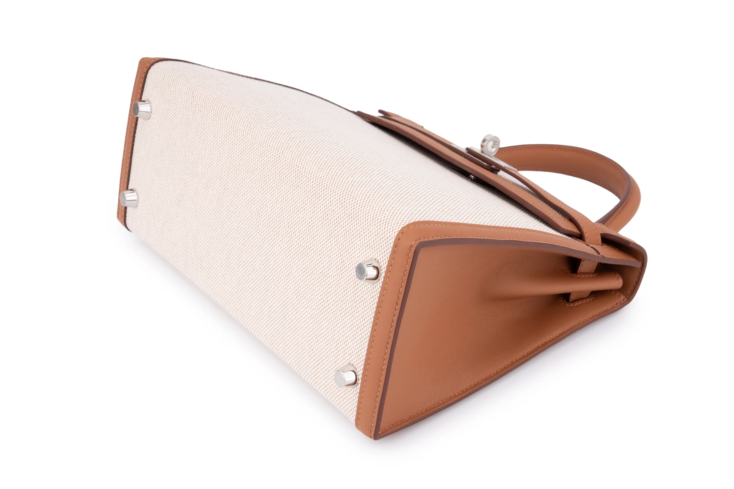 Hermès Kelly 25 Ecru  Beige/Gold PHW - Image 8