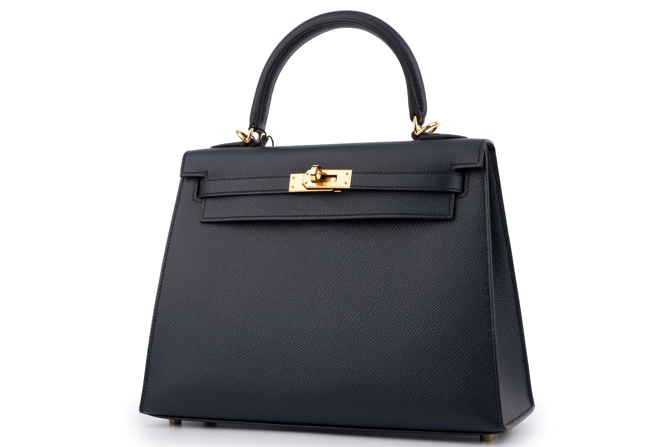 Hermès Kelly 25		Epsom  	Blue Indigo	GHW - Image 2