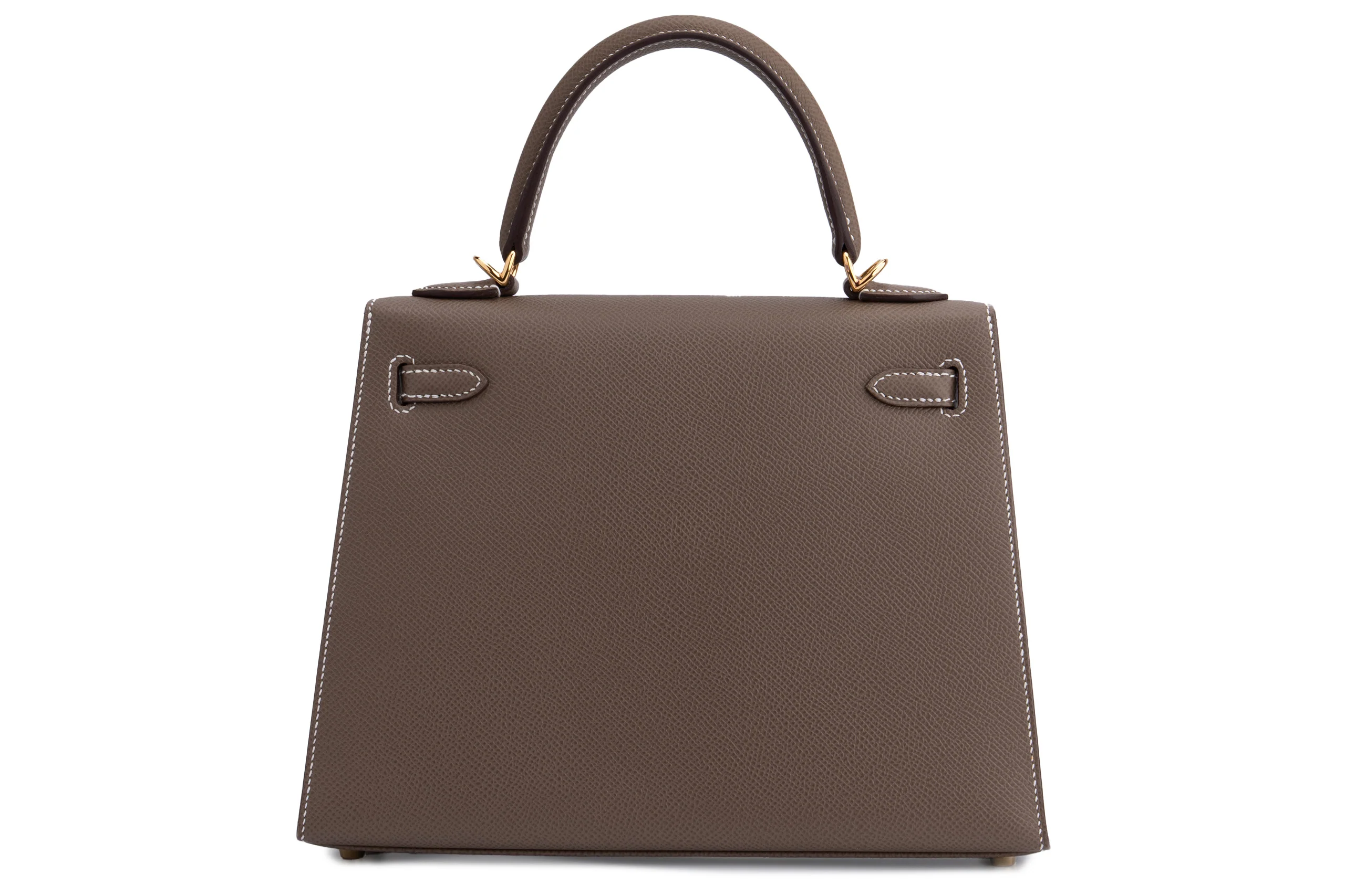 Hermès  Kelly 25		Epsom	Etoupe	GHW - Image 3