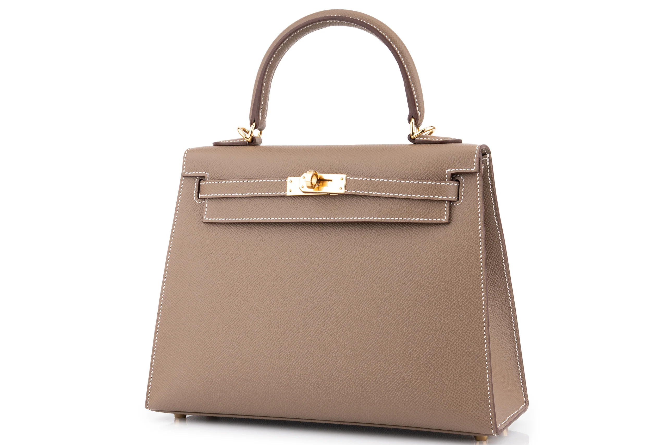 Hermès Kelly 25		Epsom	Etoupe	GHW - Image 2