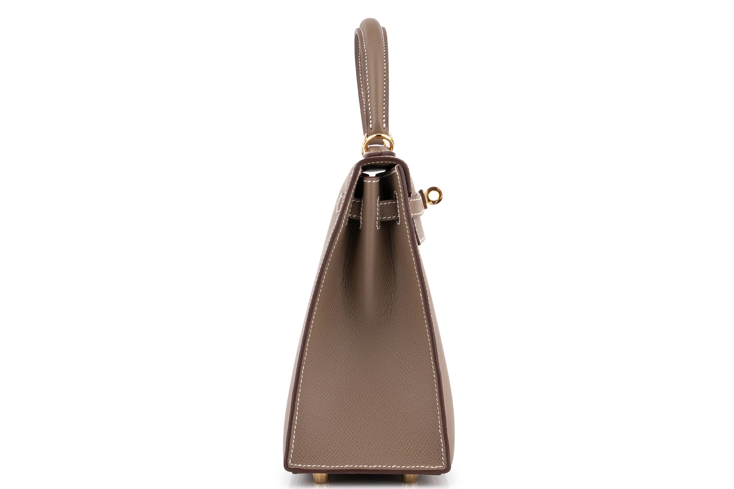 Hermès Kelly 25		Epsom	Etoupe	GHW - Image 5