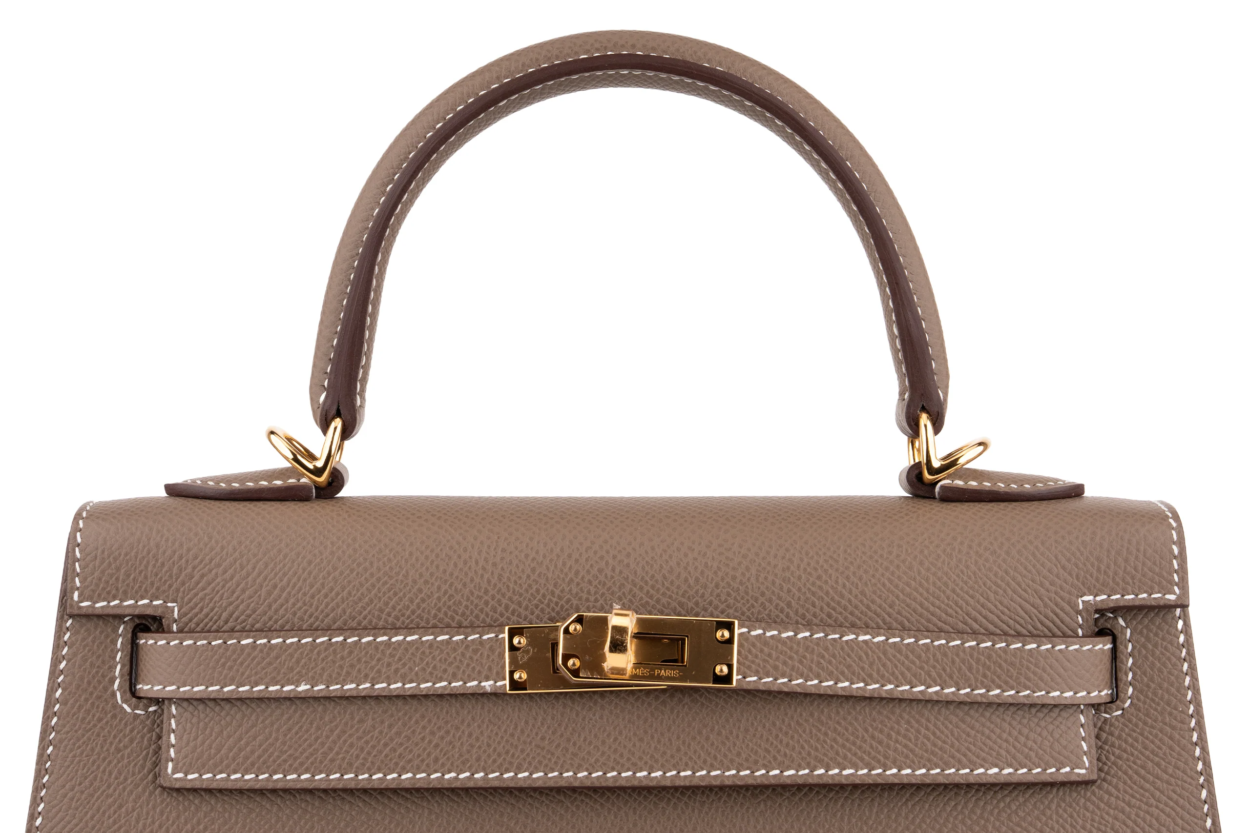 Hermès Kelly 25		Epsom	Etoupe	GHW - Image 7