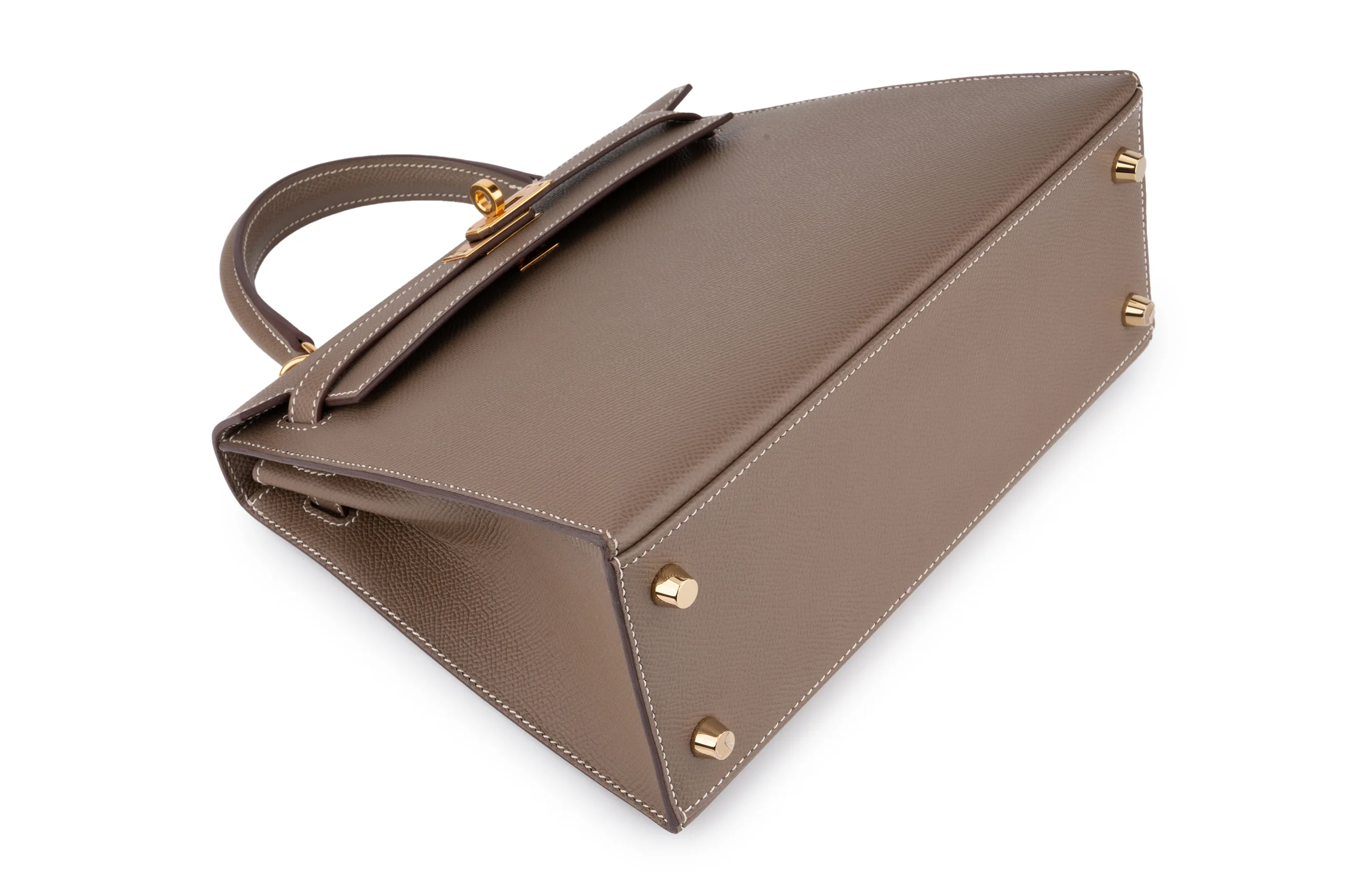 Hermès Kelly 25 Epsom Etoupe GHW - Image 12