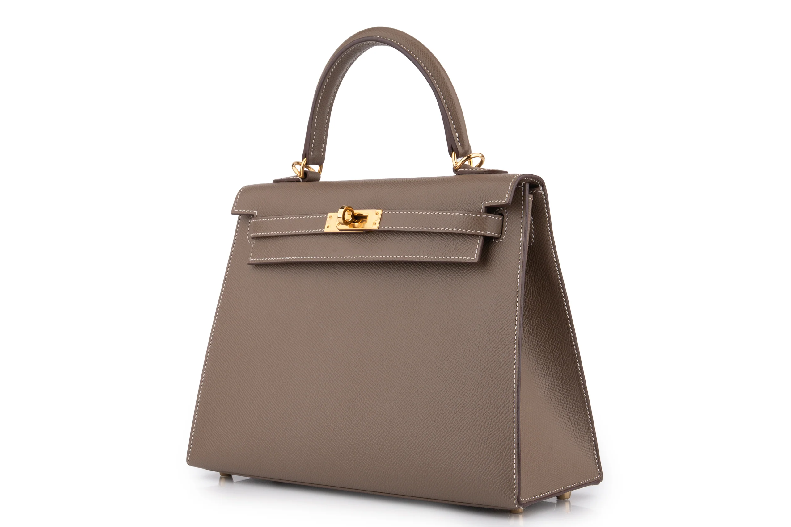 Hermès Kelly 25 Epsom Etoupe GHW - Image 2