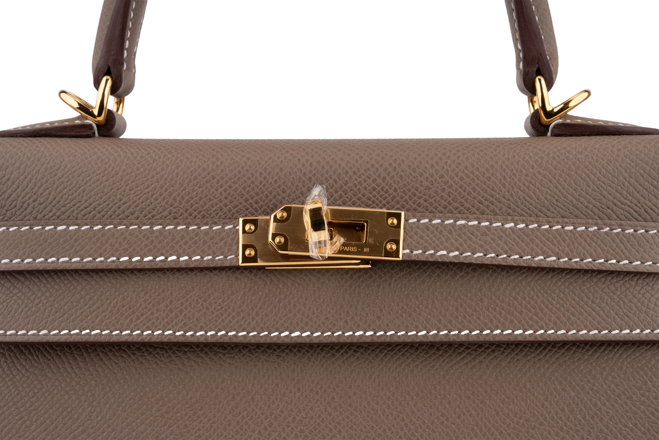 Hermès Kelly 25 Epsom Etoupe GHW - Image 7