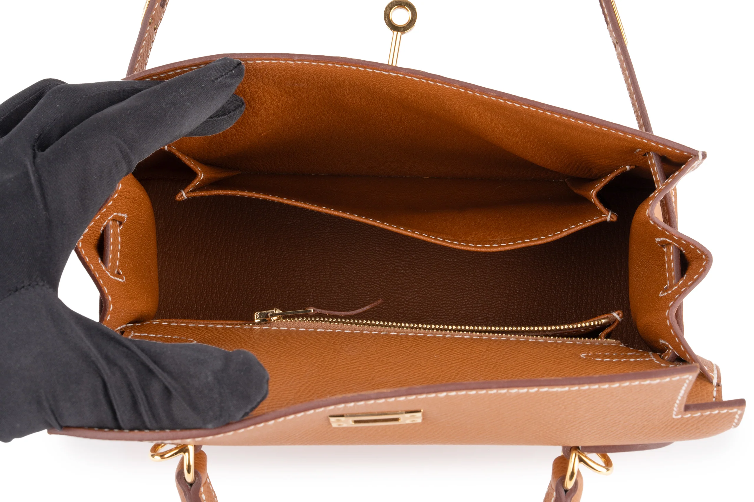 Hermès Kelly 25		Epsom	Gold	GHW - Image 10