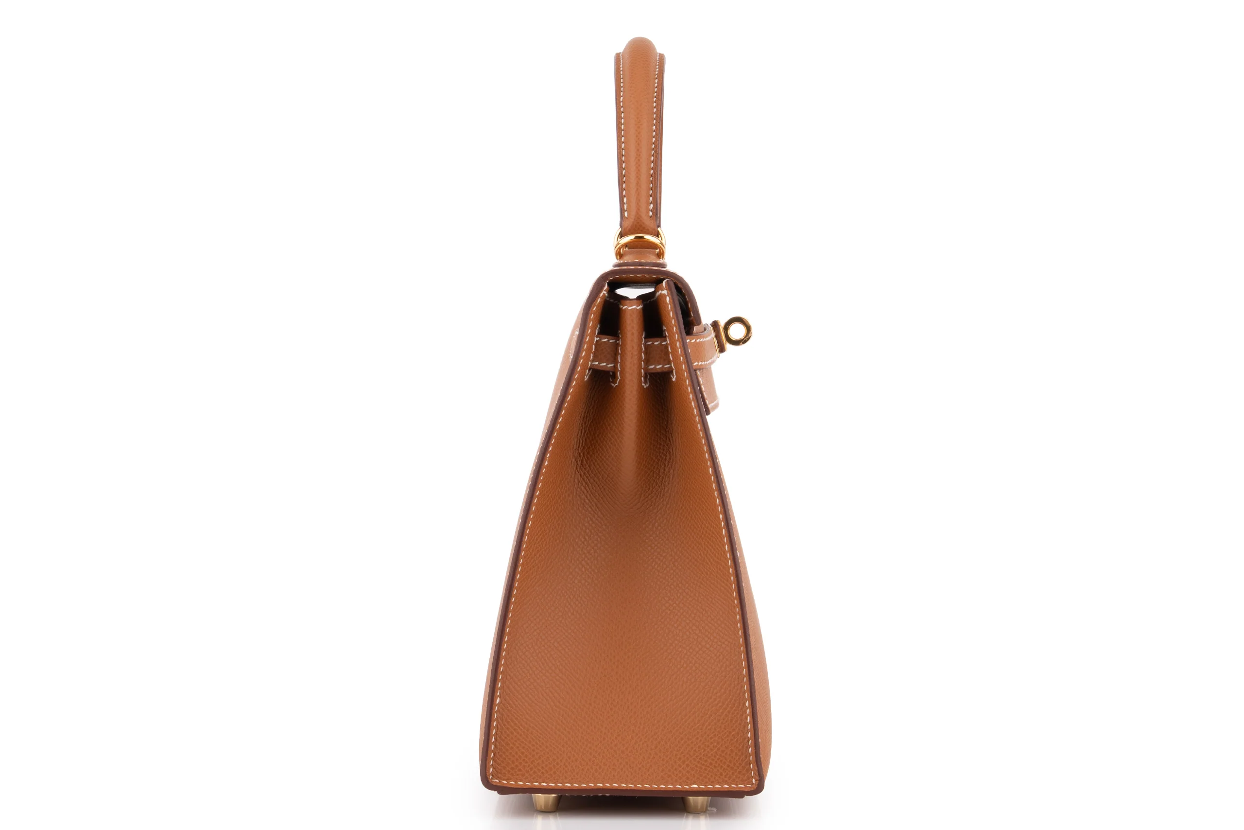 Hermès Kelly 25 			Epsom 	Gold 	GHW - Image 10