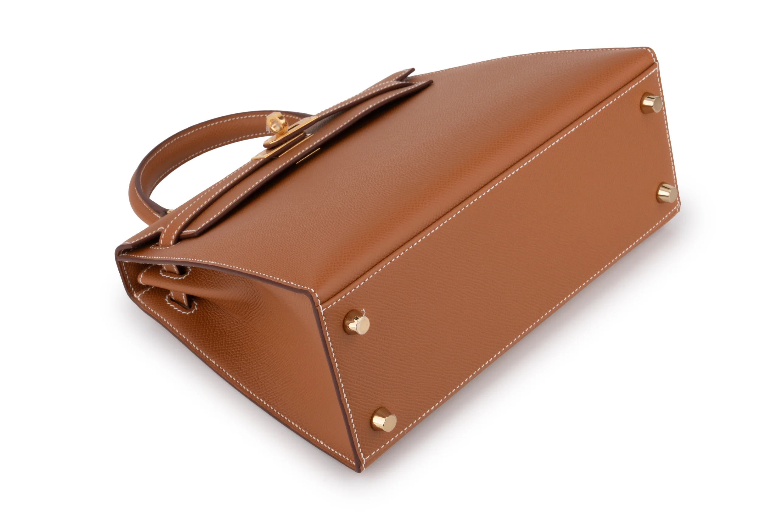 Hermès Kelly 25 			Epsom 	Gold 	GHW - Image 11