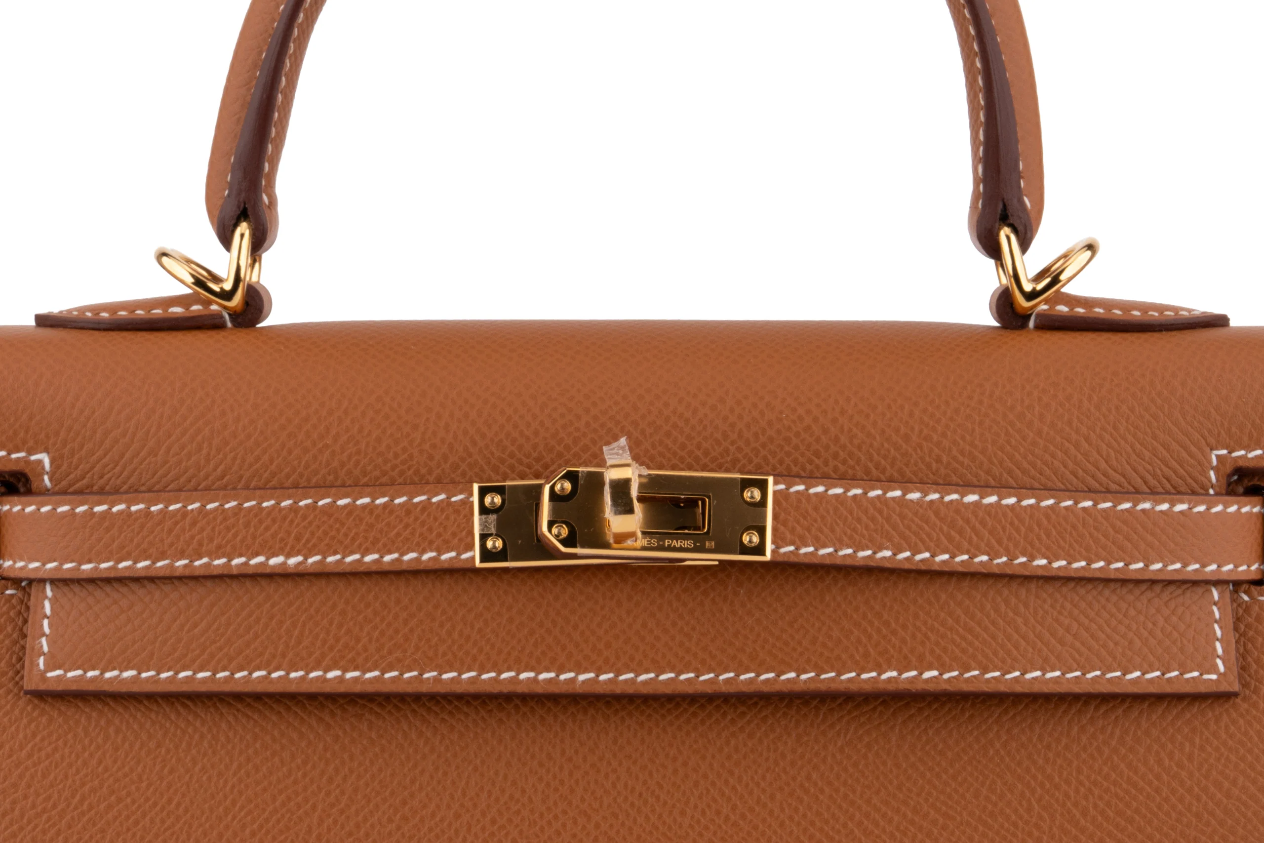 Hermès Kelly 25 			Epsom 	Gold 	GHW - Image 4