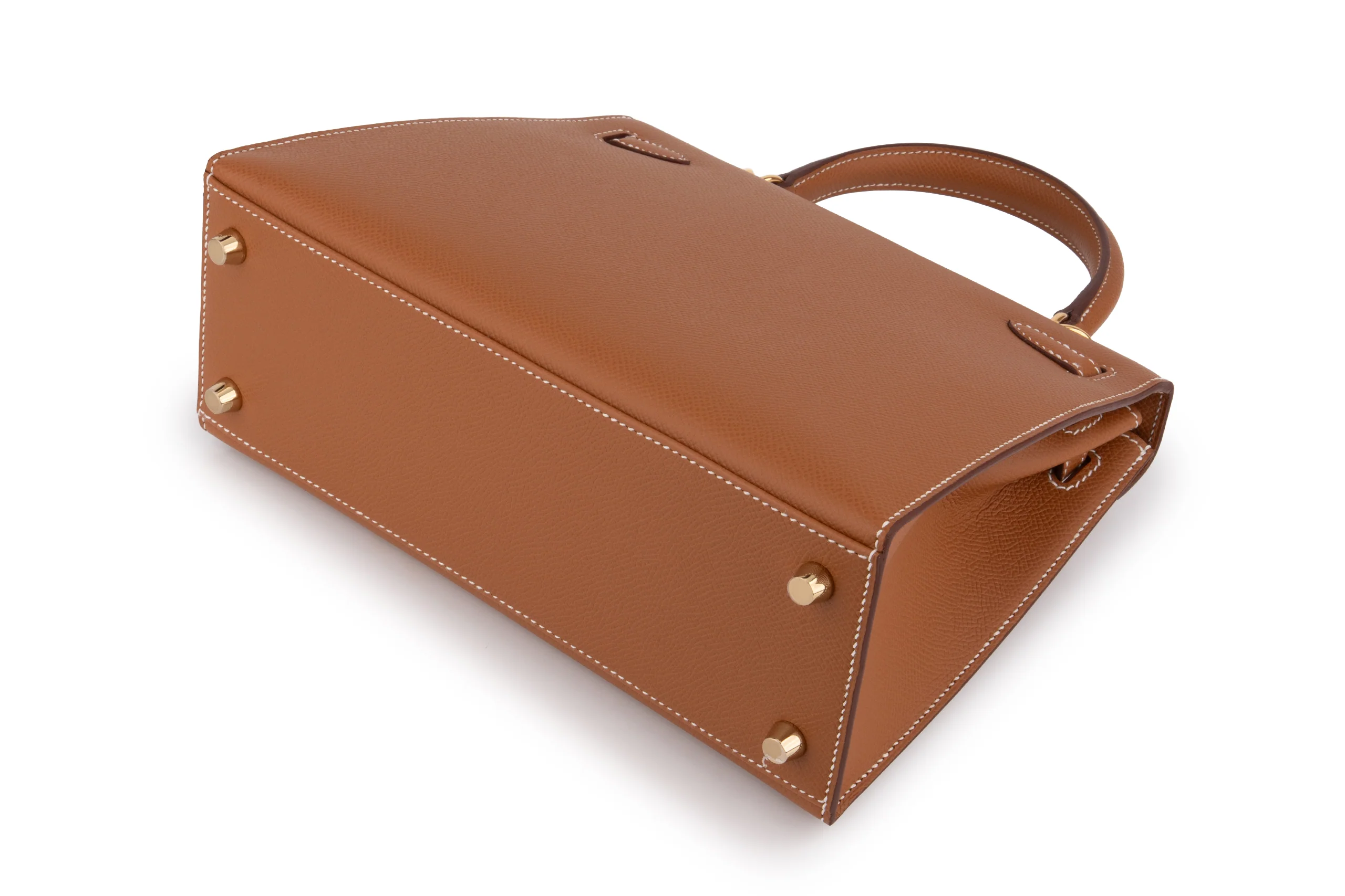 Hermès Kelly 25 			Epsom 	Gold 	GHW - Image 6