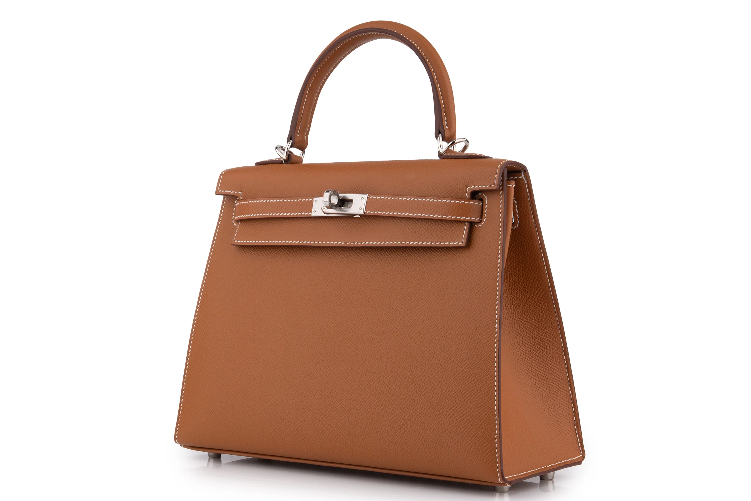Hermès Kelly 25 Epsom Gold PHW - Image 2