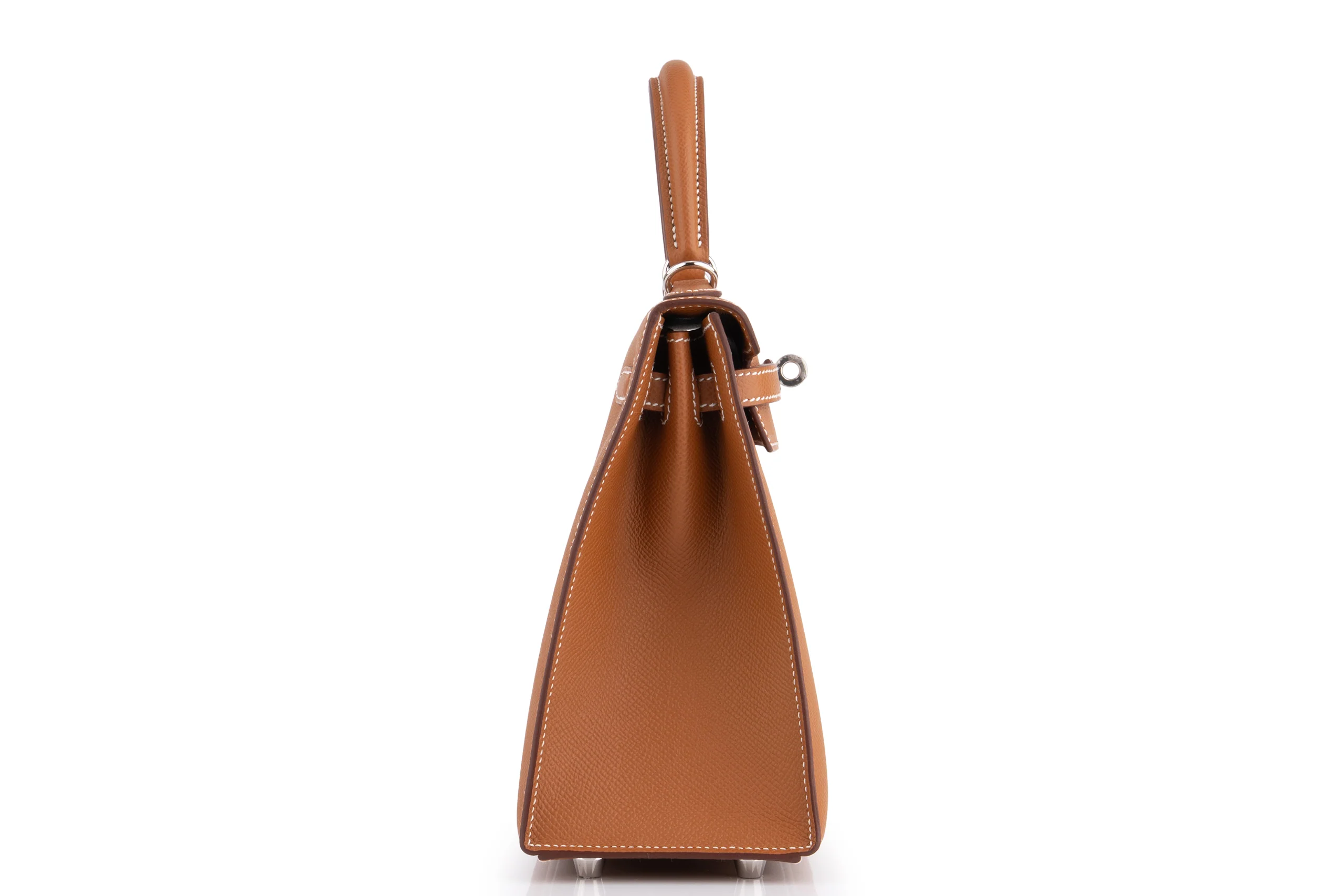 Hermès Kelly 25 Epsom Gold PHW - Image 5