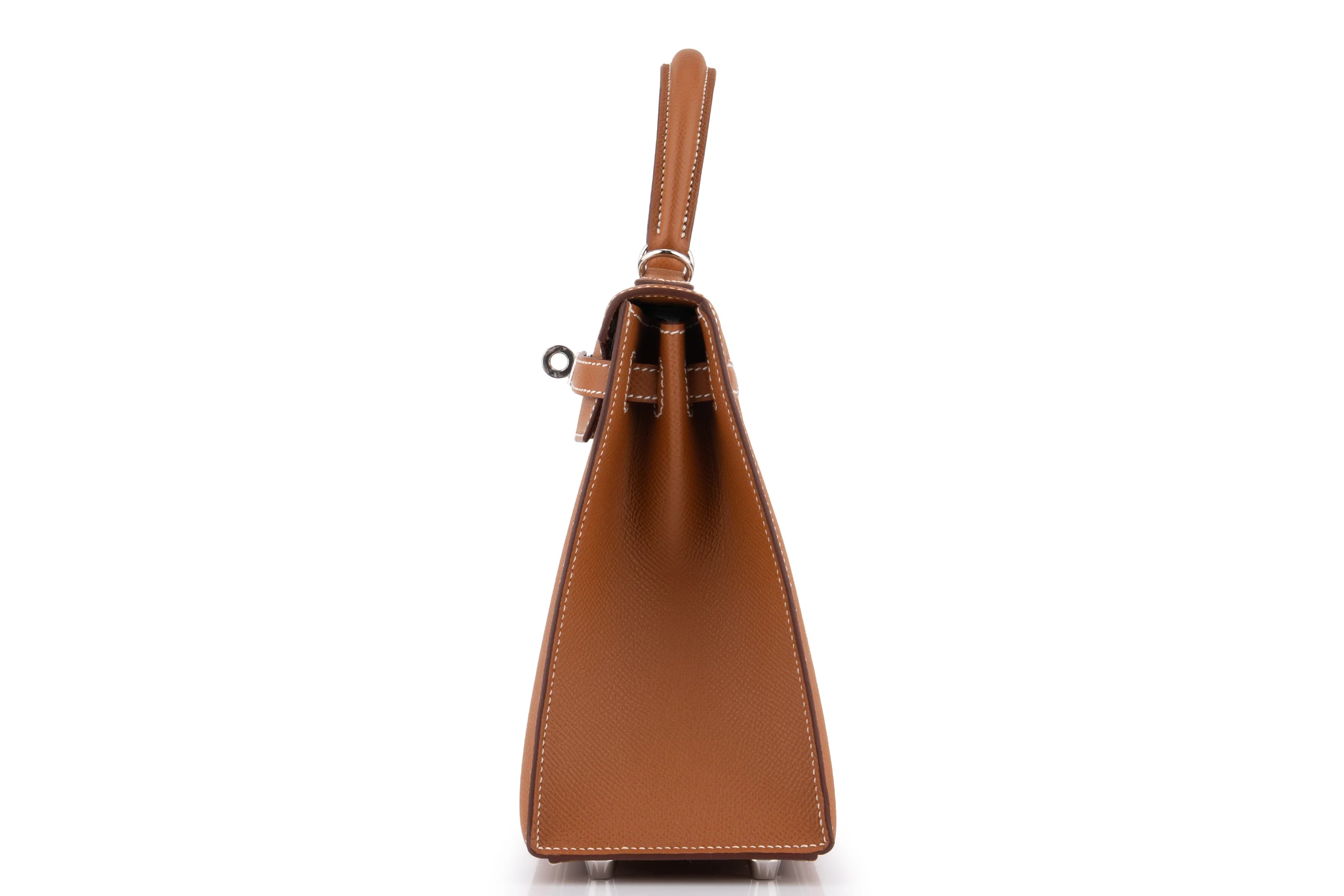 Hermès Kelly 25 Epsom Gold PHW - Image 3