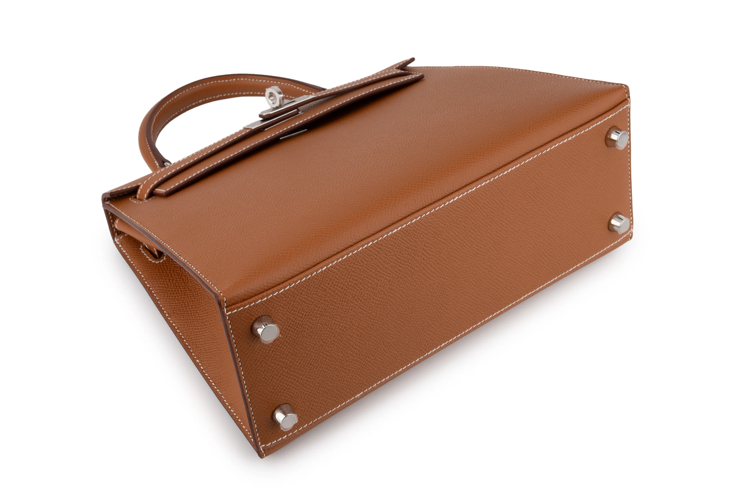 Hermès Kelly 25		Epsom 	Gold 	PHW - Image 9