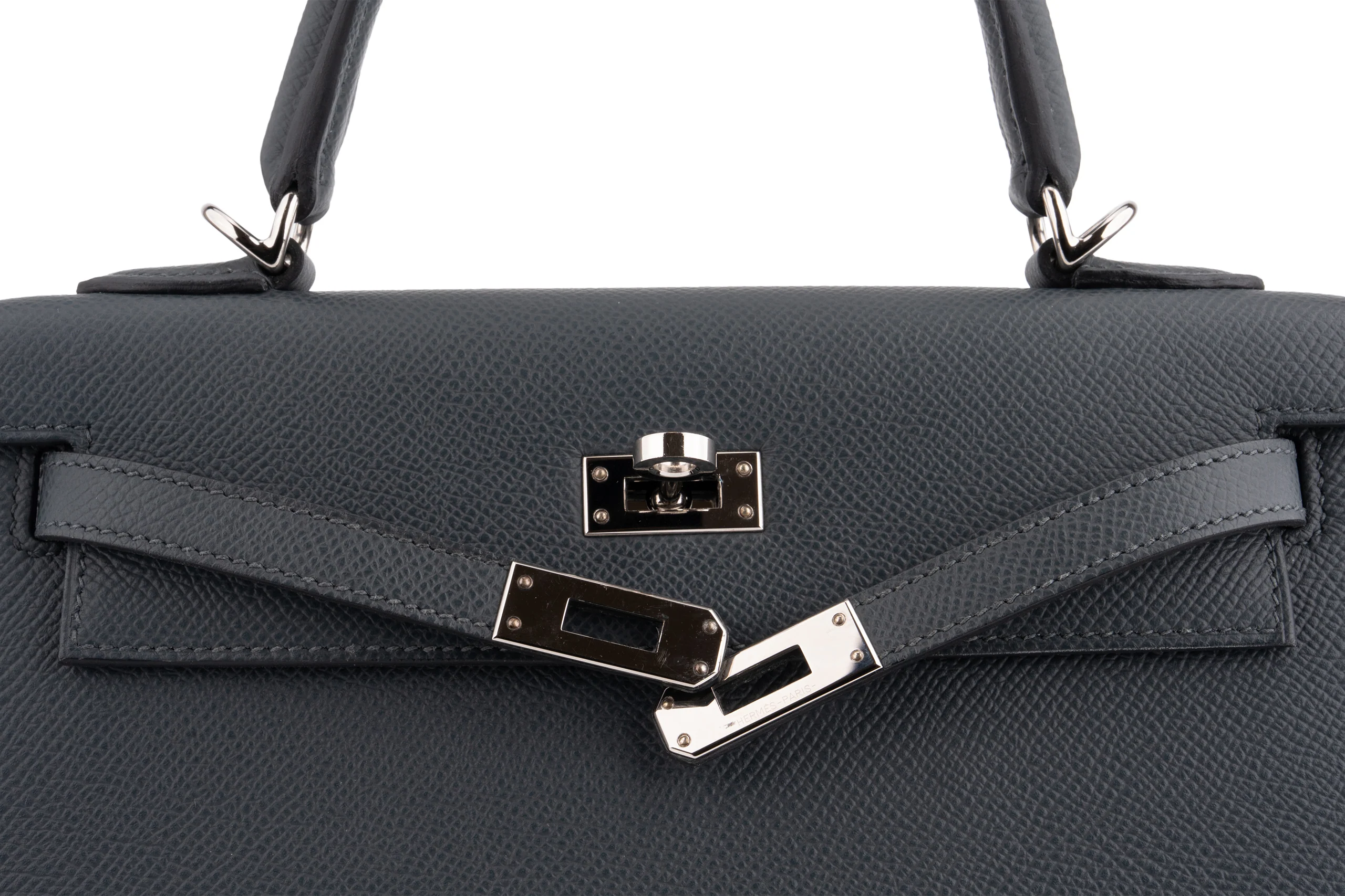 Hermès Kelly 25		Epsom	Gris Misty	PHW - Image 8